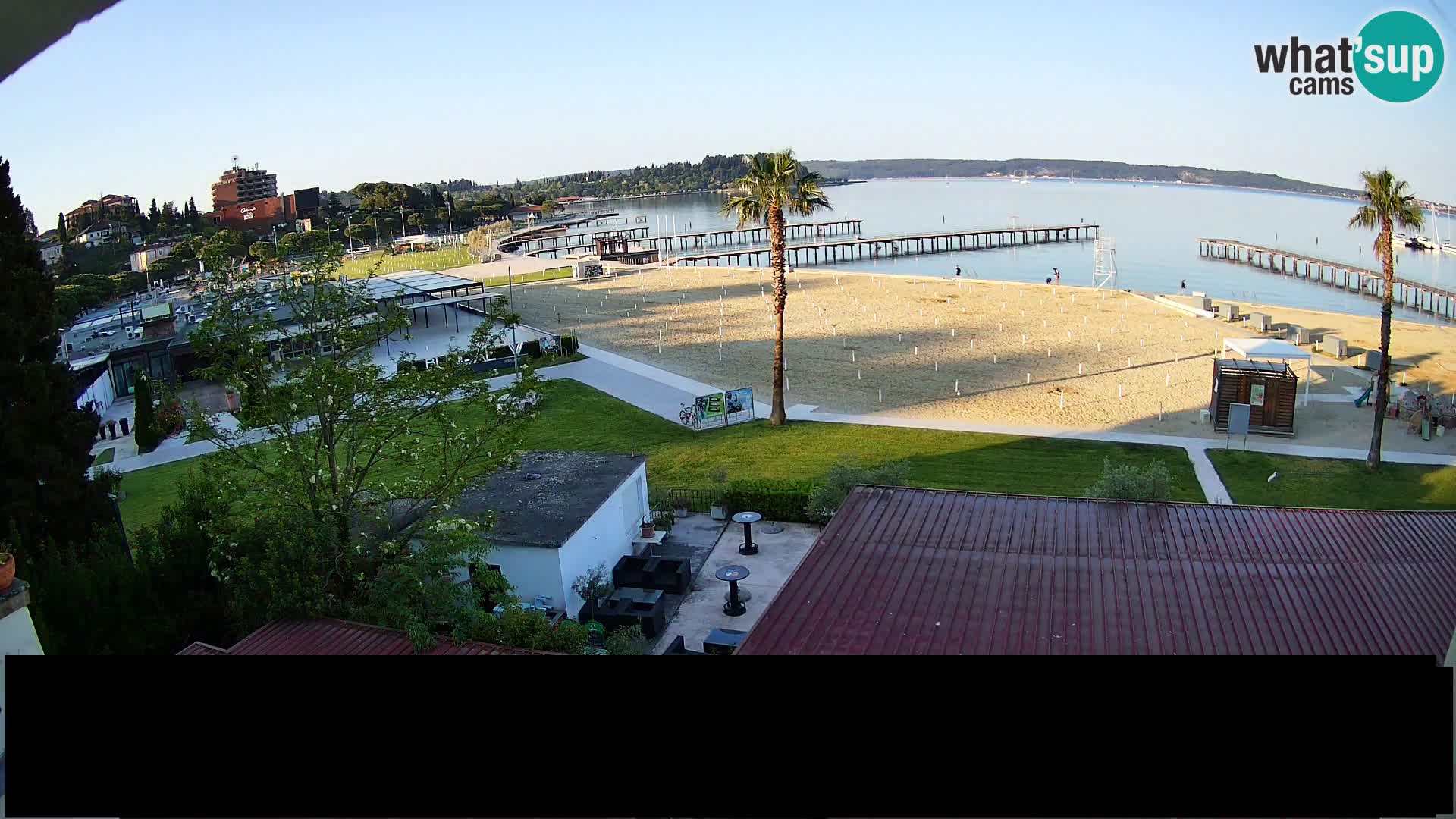 Webcam live Beach in Portorož