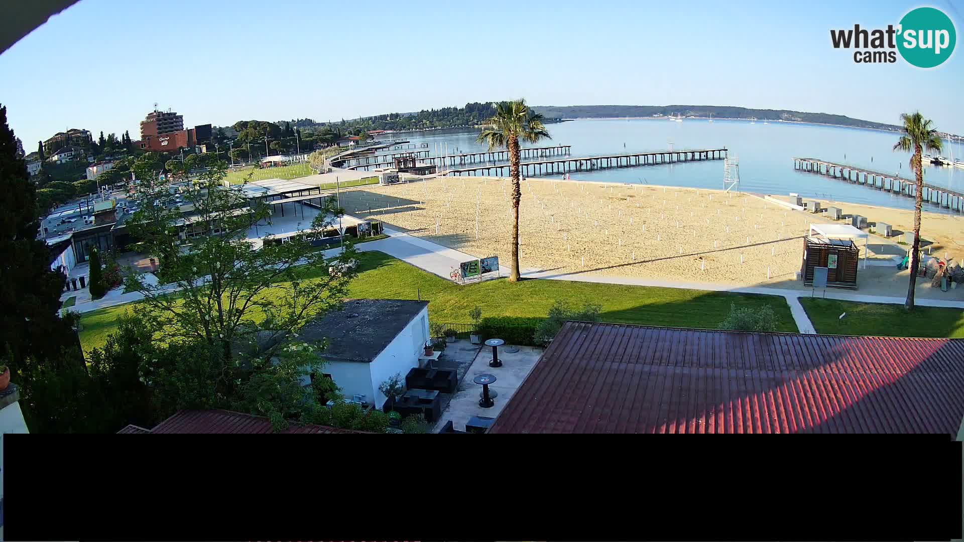 Webcam Live Spiaggia di Portorose