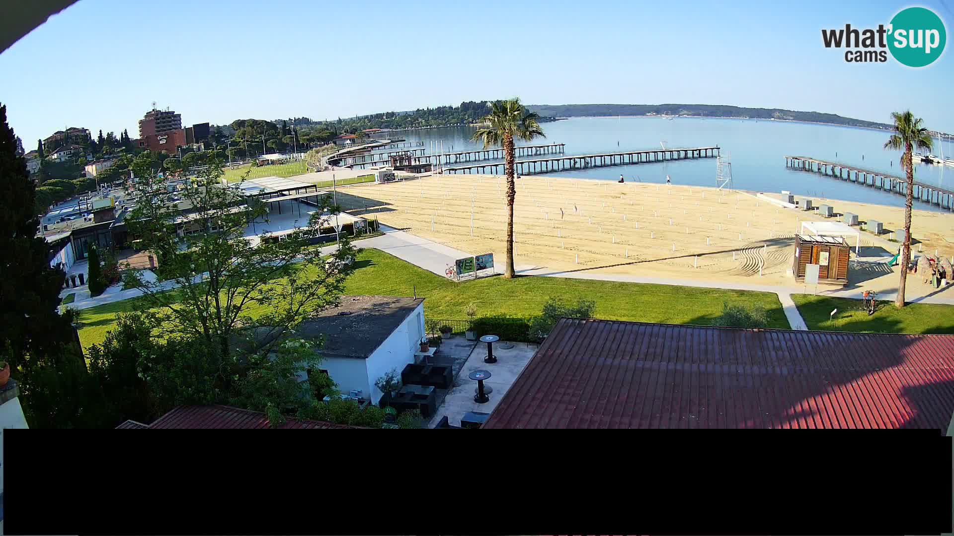 Web Kamera Plaža u Portorožu