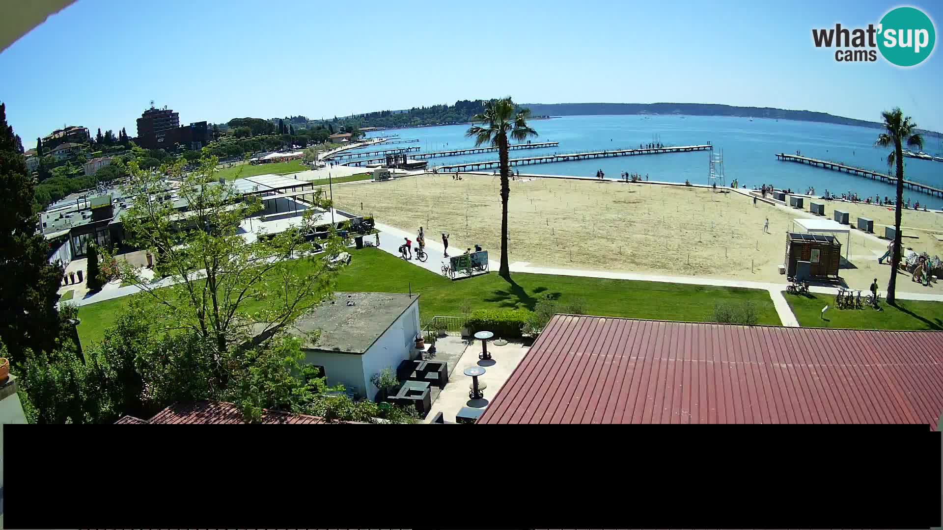 Webcam Live Plage à Portorož