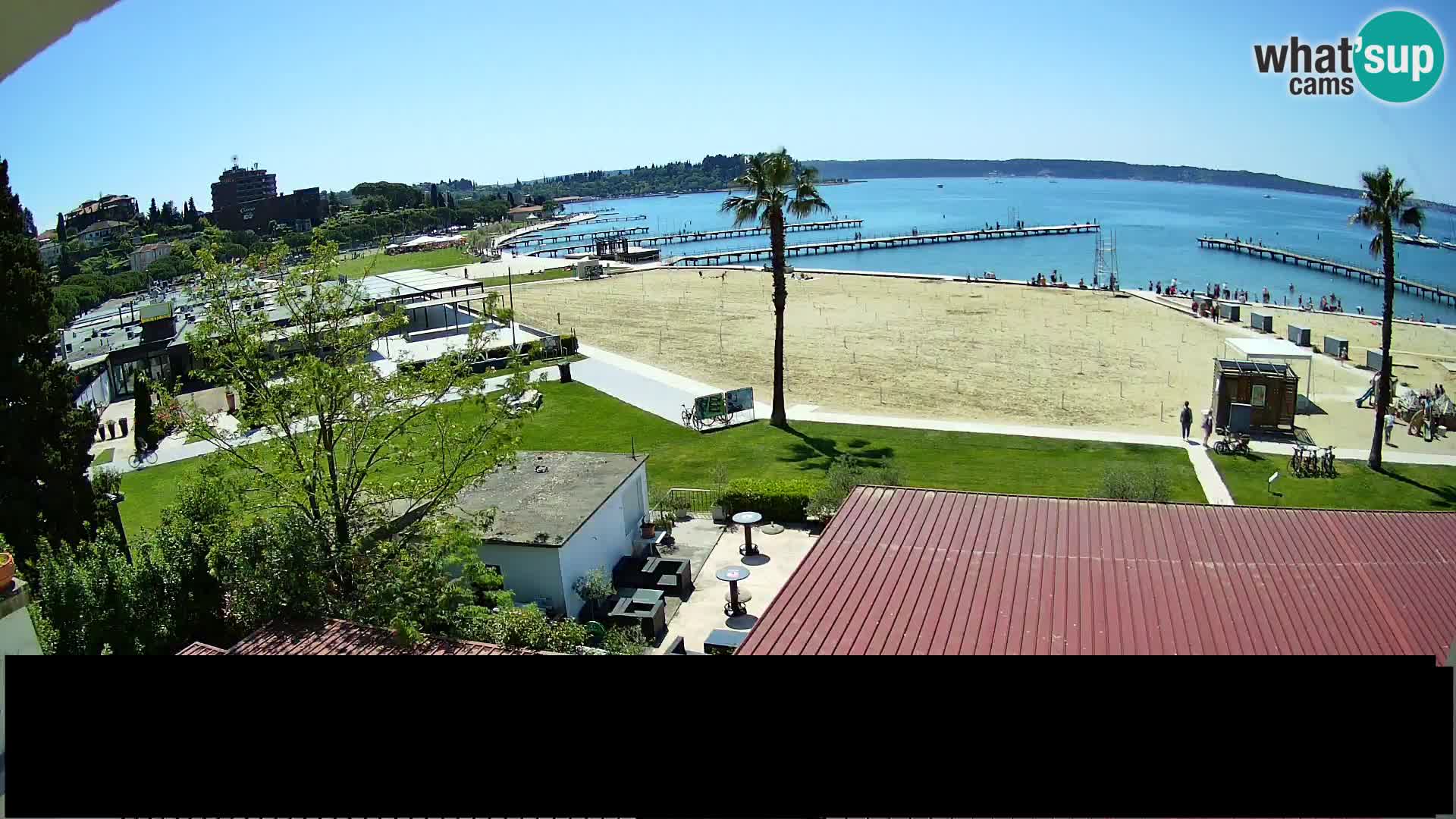 Webcam Live Plage à Portorož