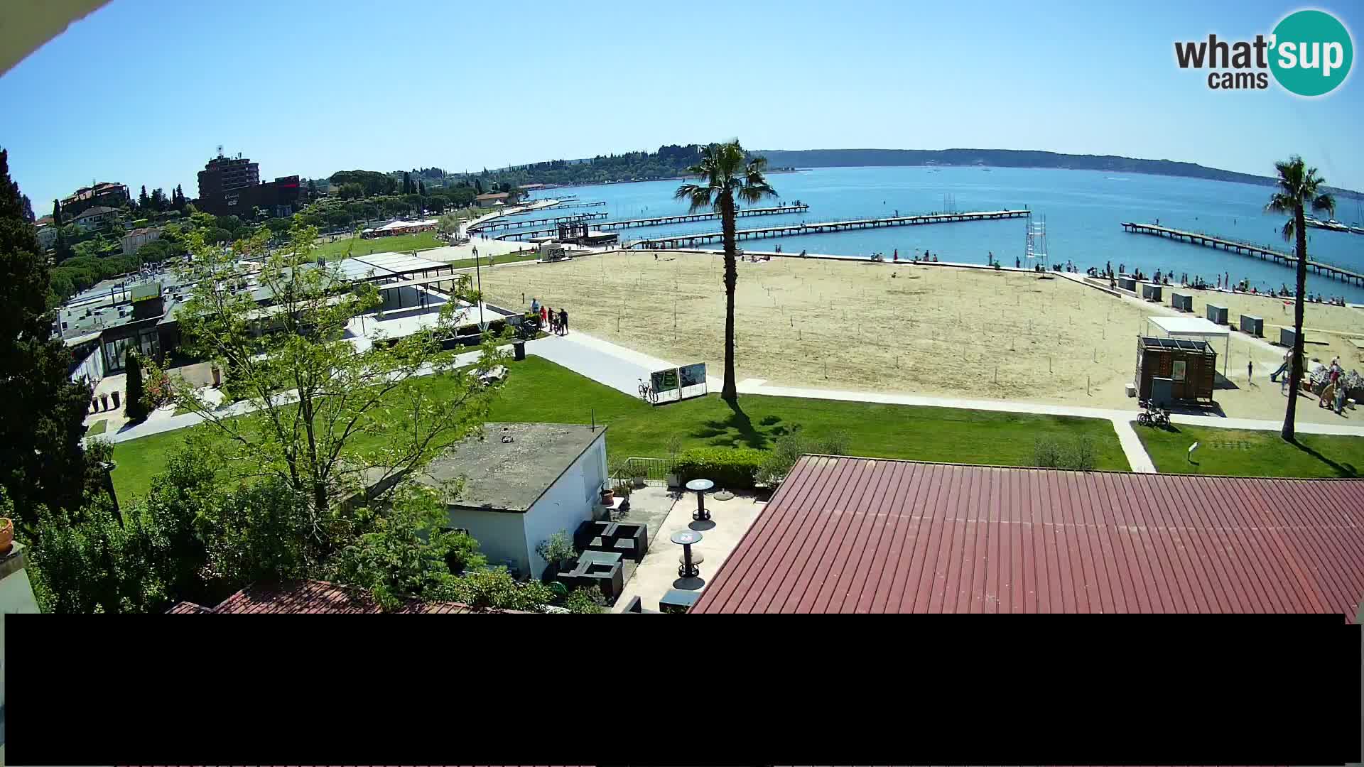 Livecam Portorož beach