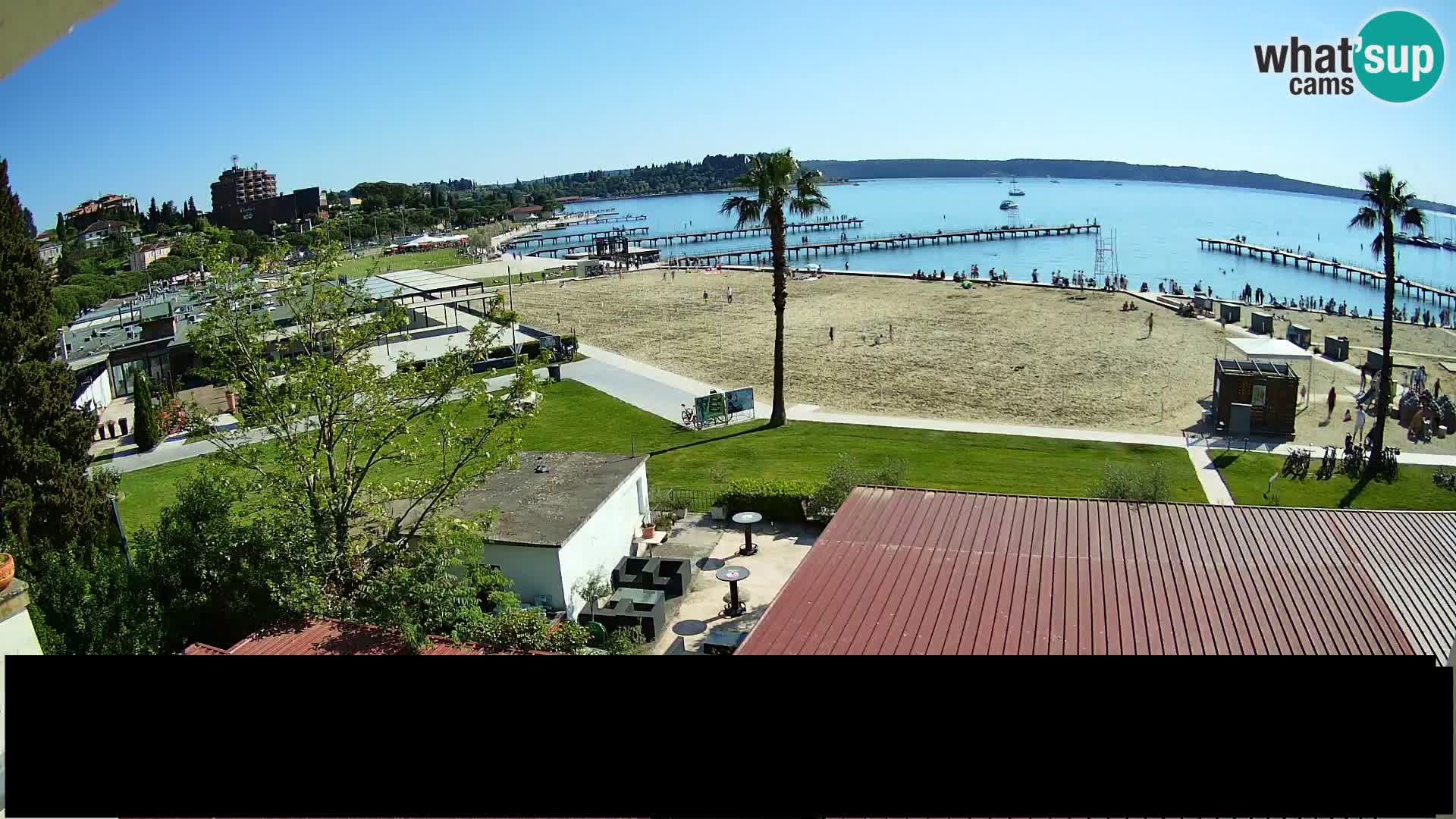Webcam live Beach in Portorož