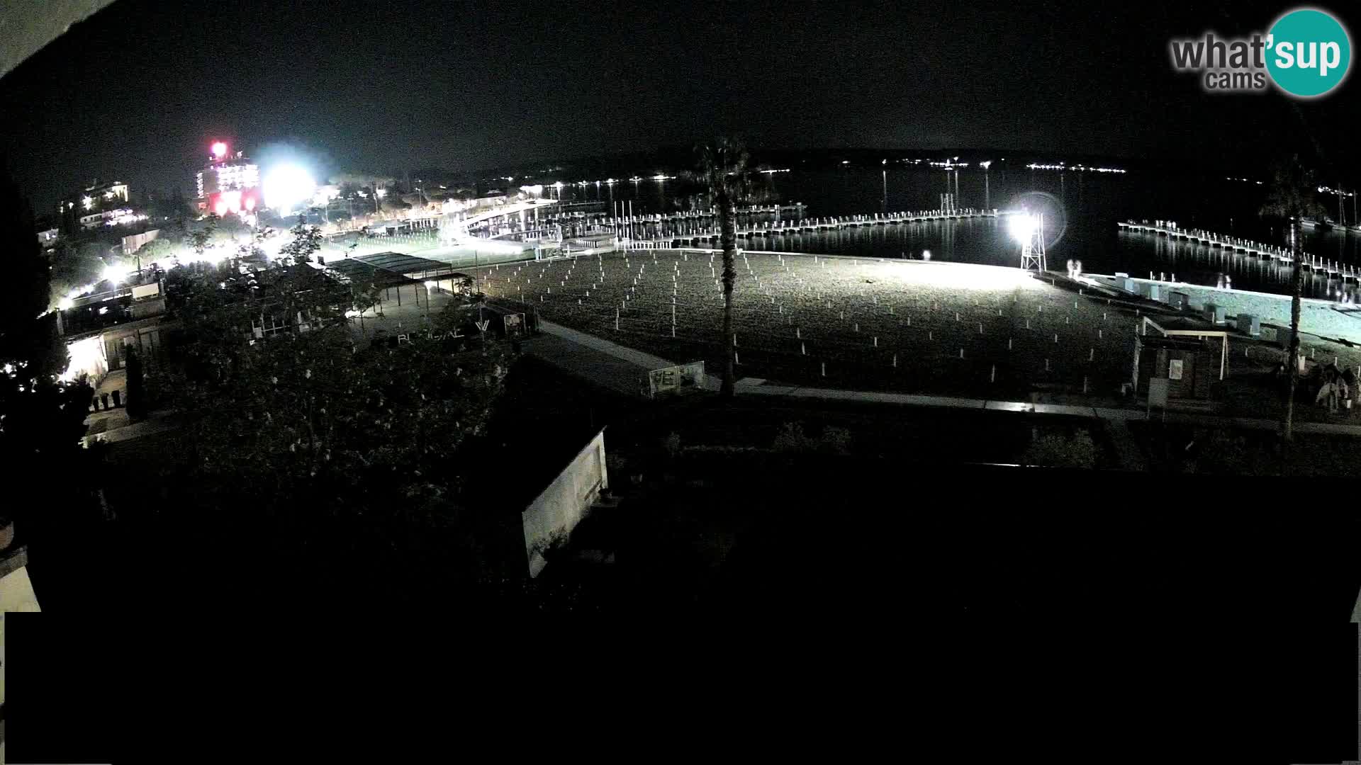 Webcam live Plage Portorož – Caffe Karamela