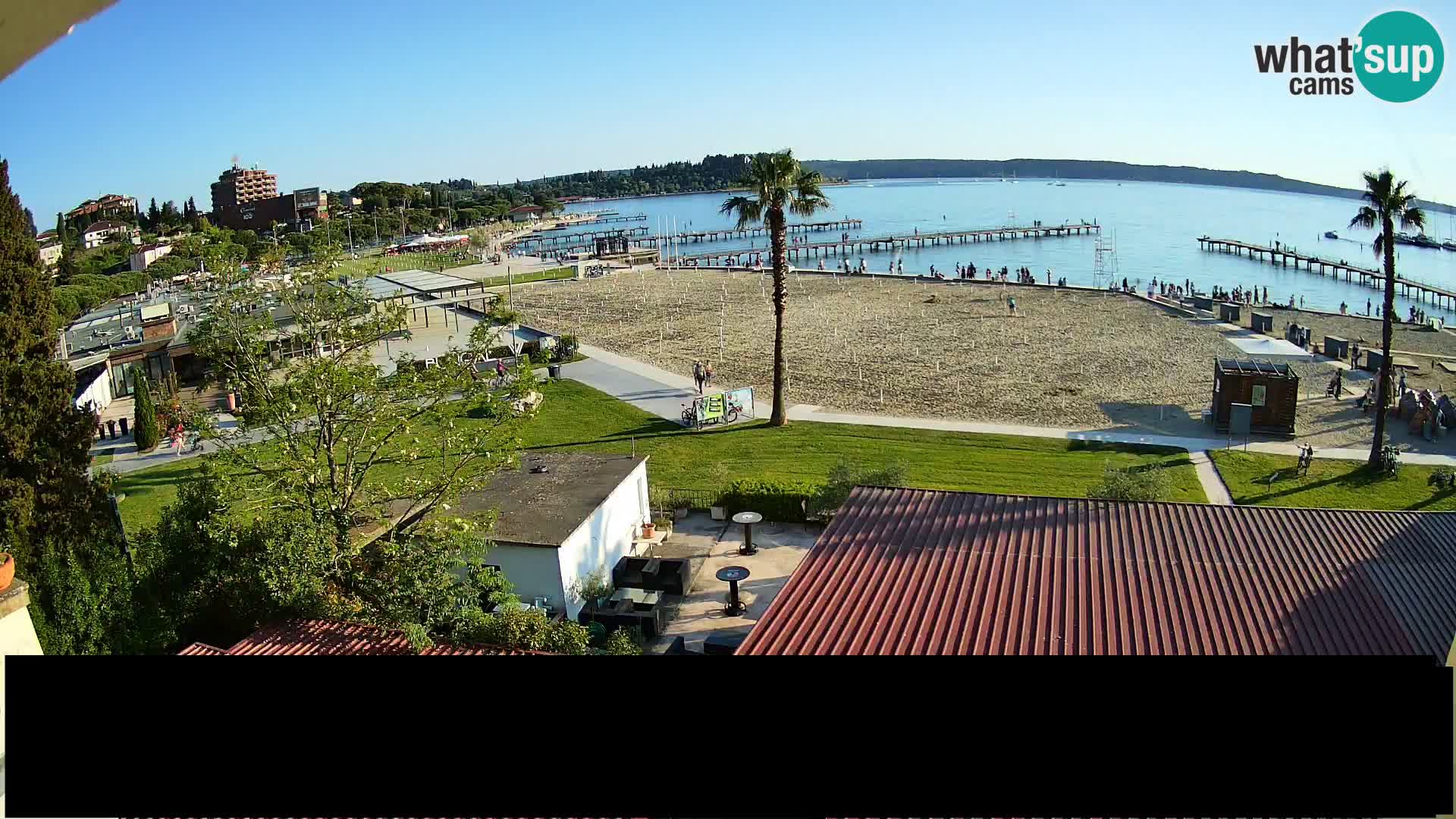 Webcam live Beach in Portorož