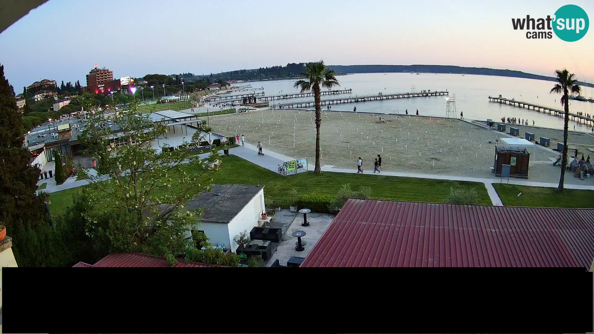 Web Kamera Plaža u Portorožu