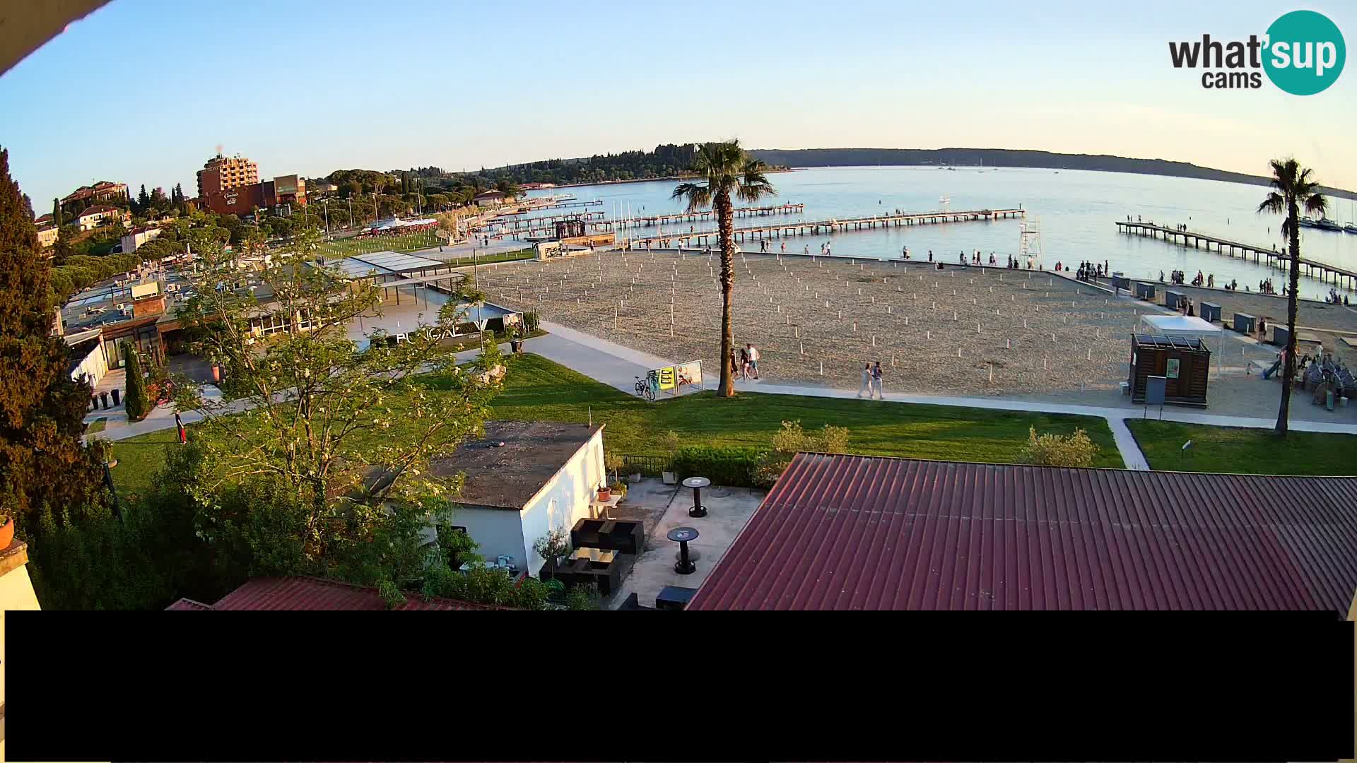 Webcam Live Plage à Portorož