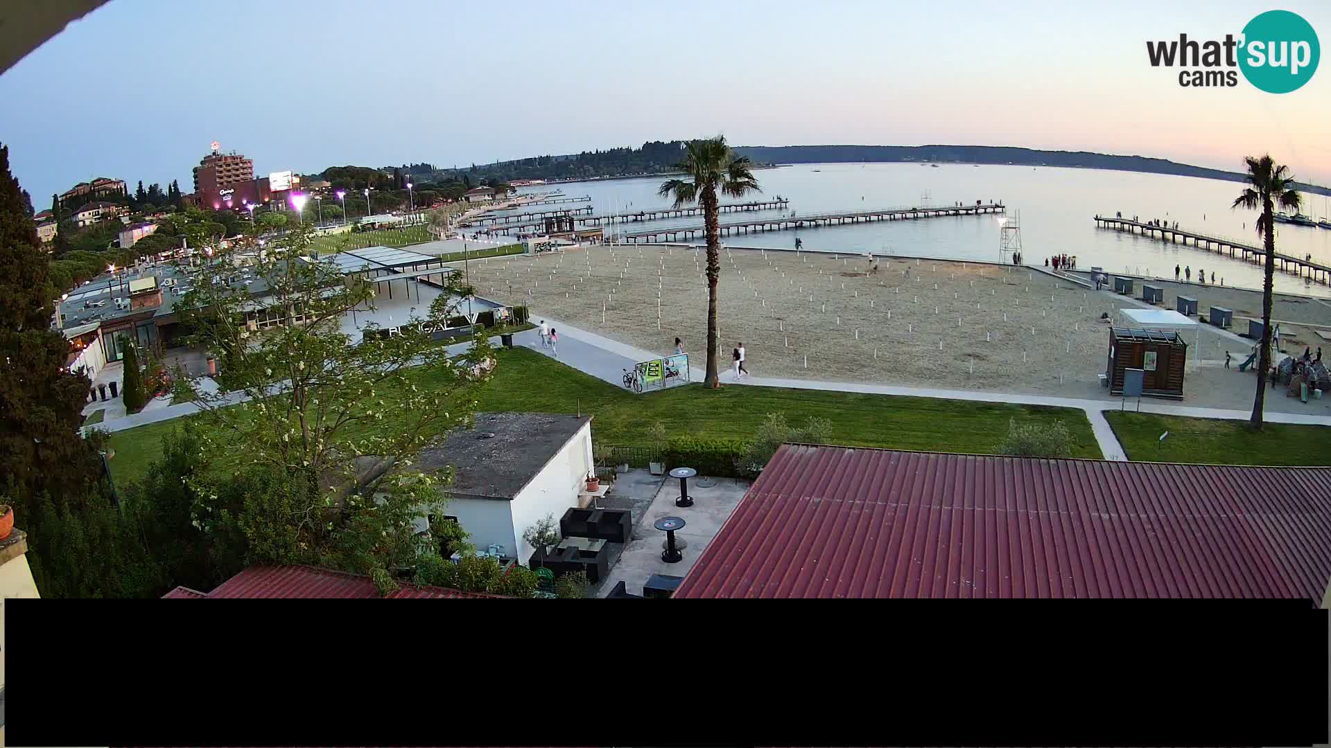 Webcam Live Plage à Portorož