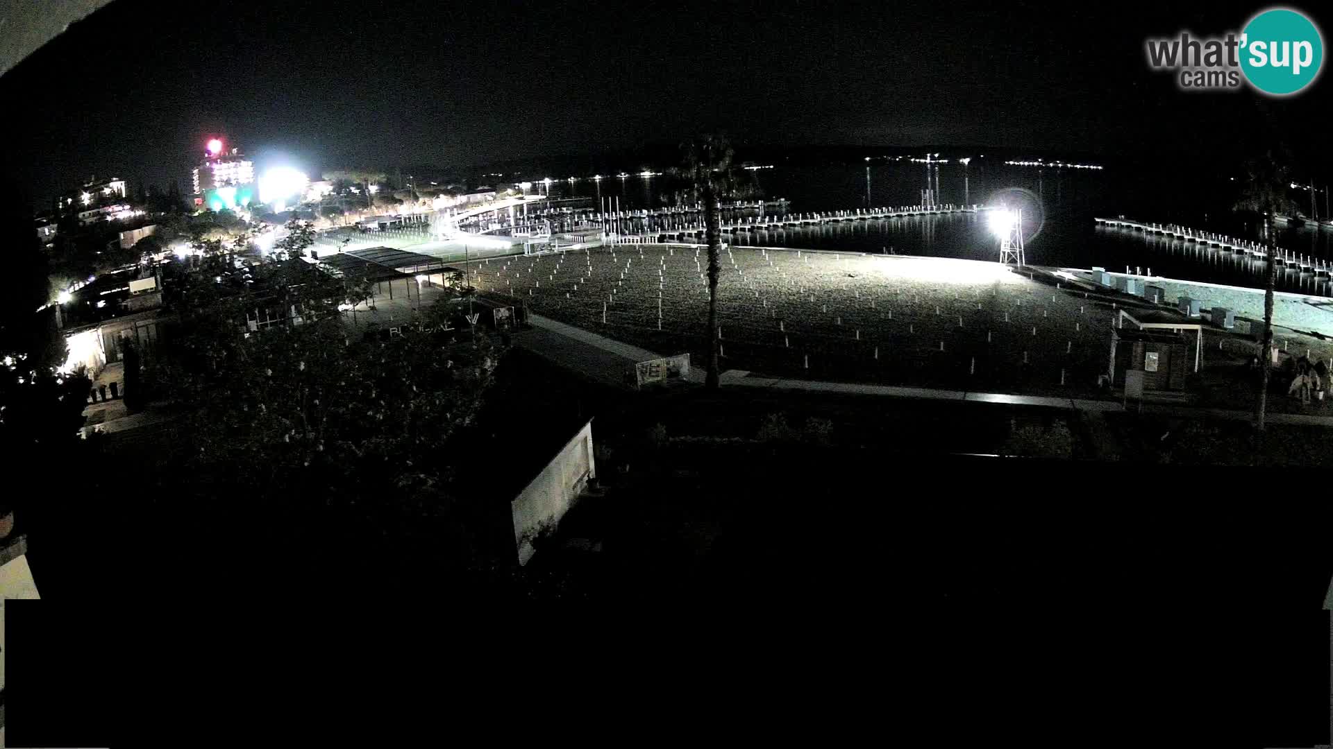 Webcam live Playa Portorož – Caffe Karamela