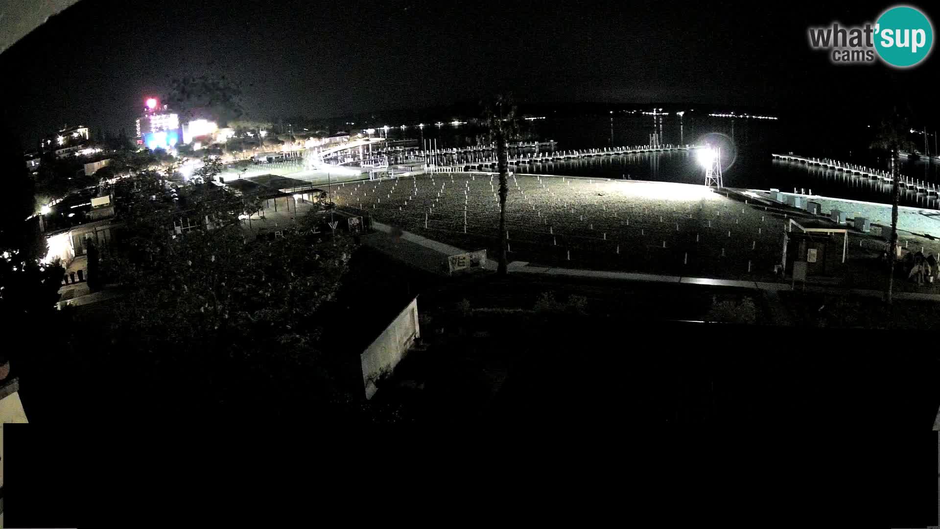 Plage Portorož live cam