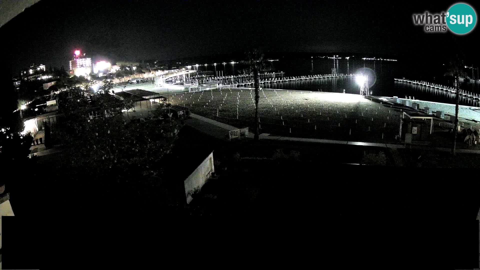 Webcam live Plage Portorož – Caffe Karamela