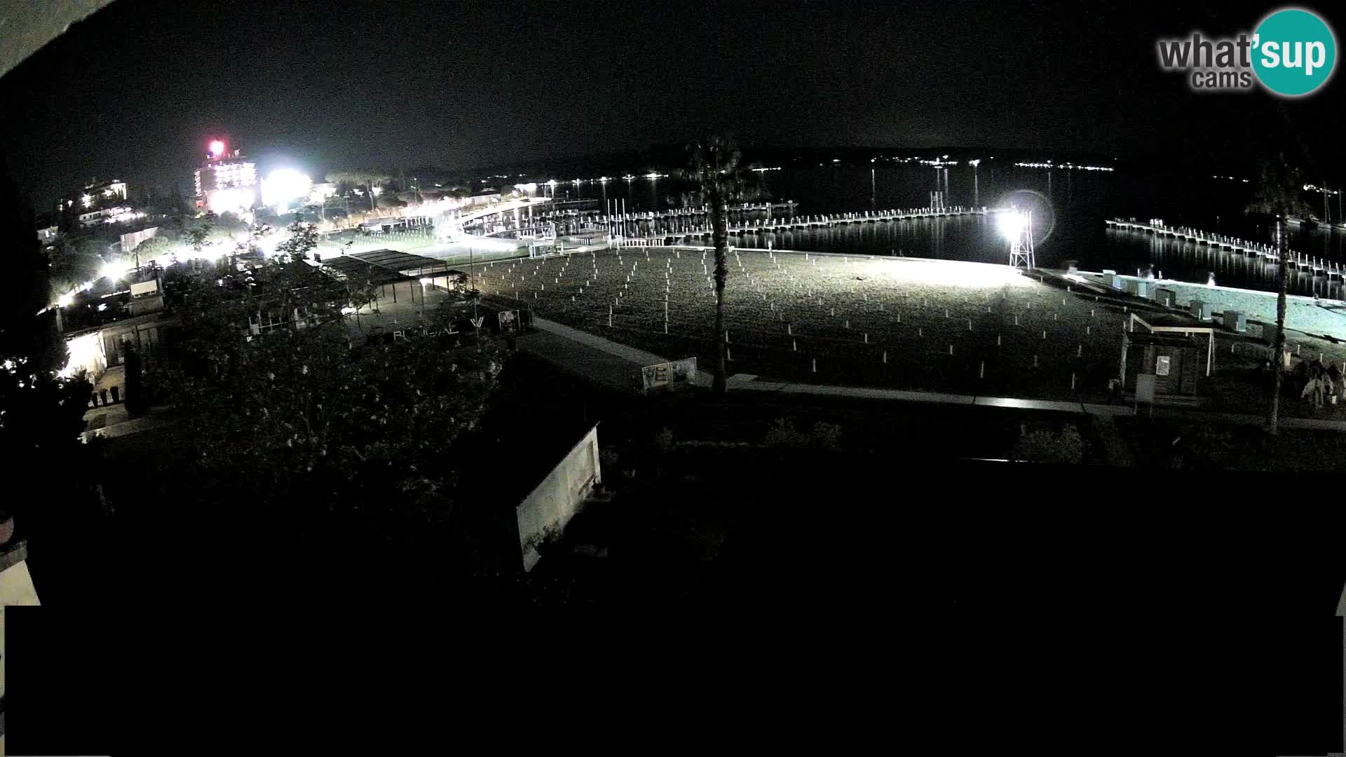 Spiaggia di Portorose live webcam