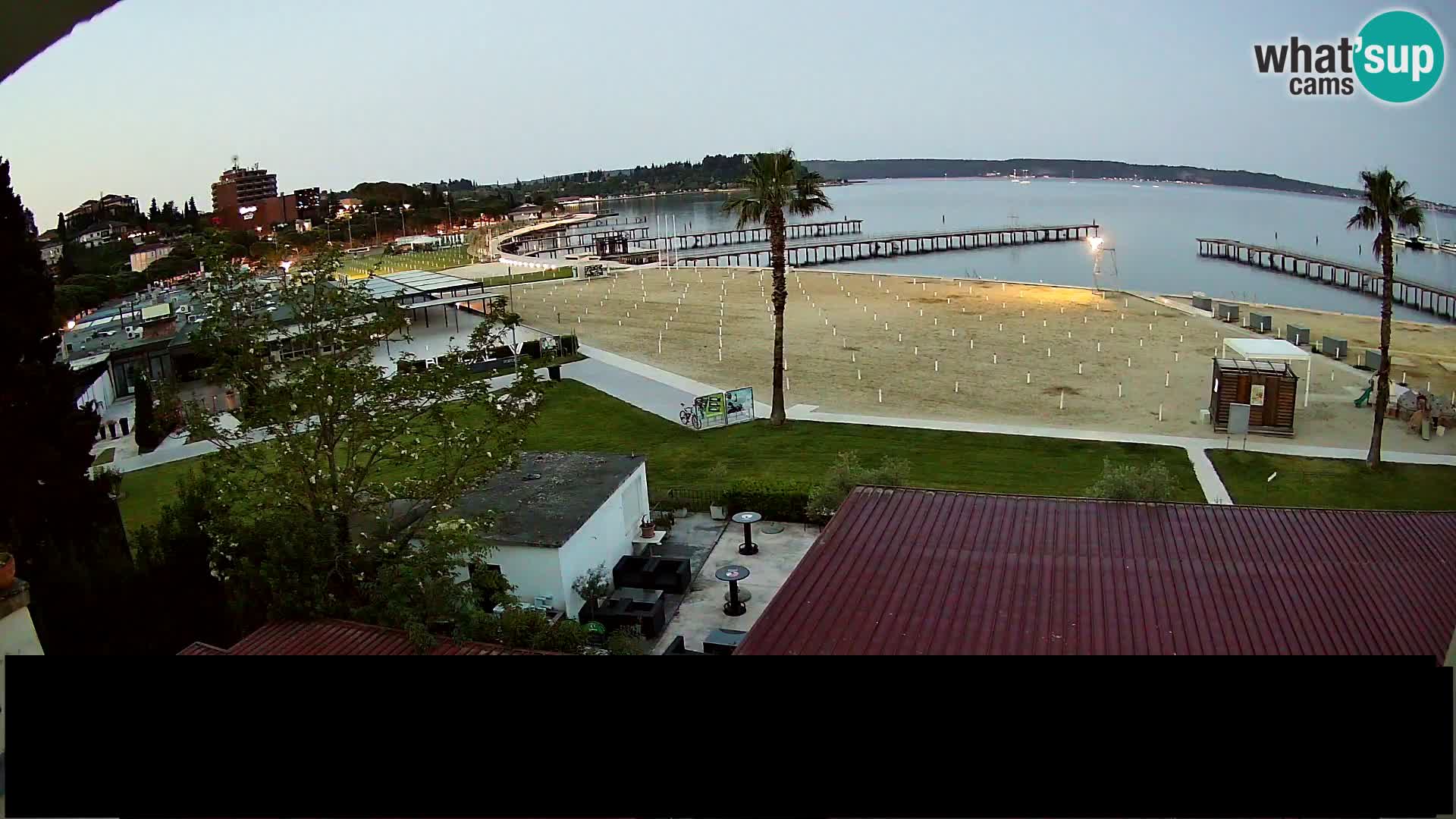 Webcam Live Plage à Portorož