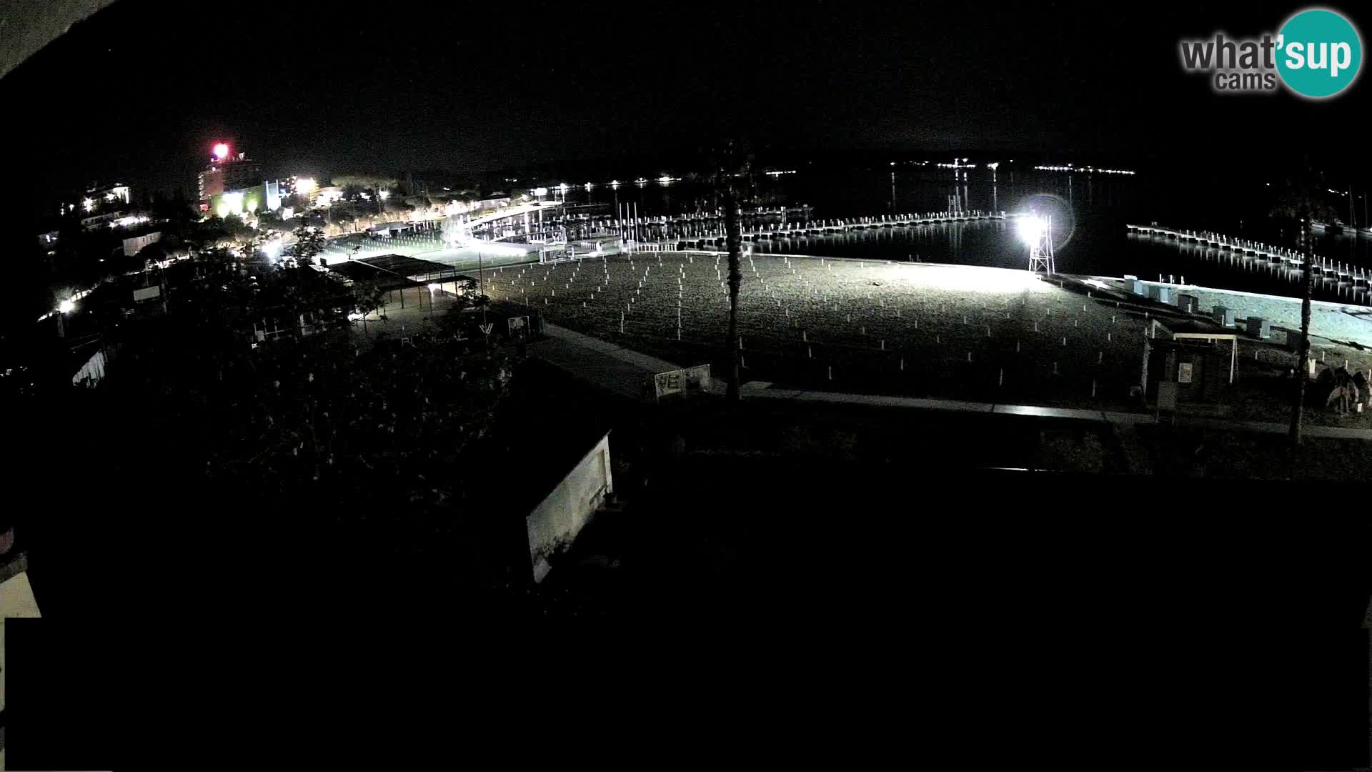 Playa Portorož camera en vivo