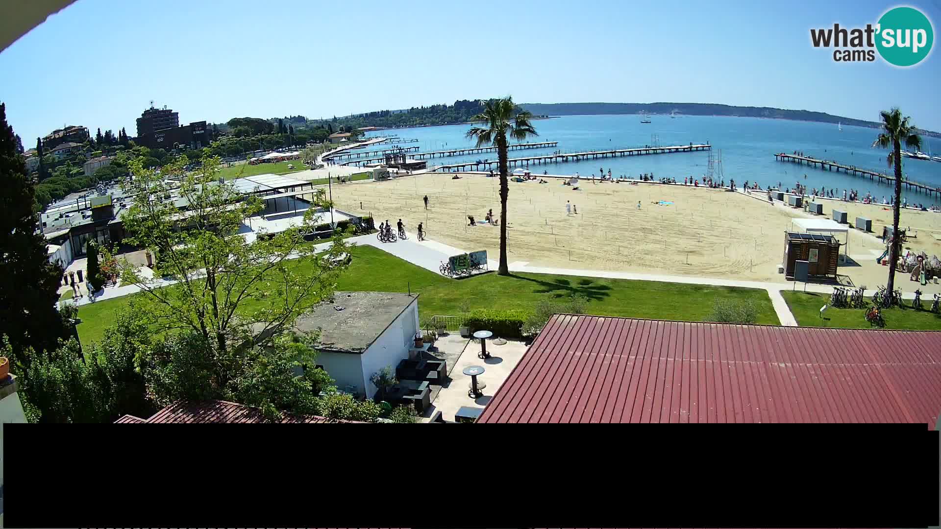 Webcam spiaggia Portorose – Caffe Karamela