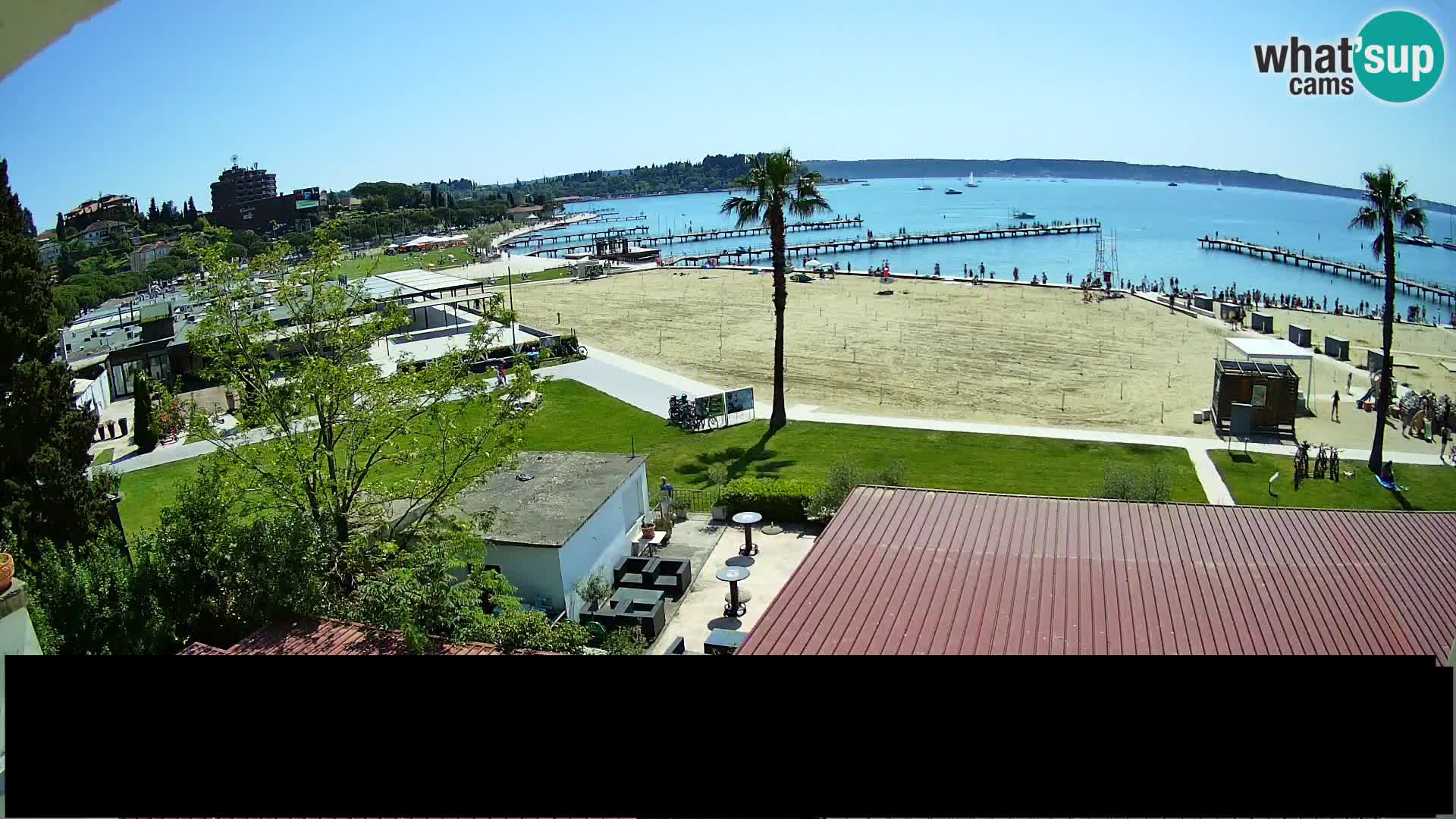 Webcam live Beach in Portorož