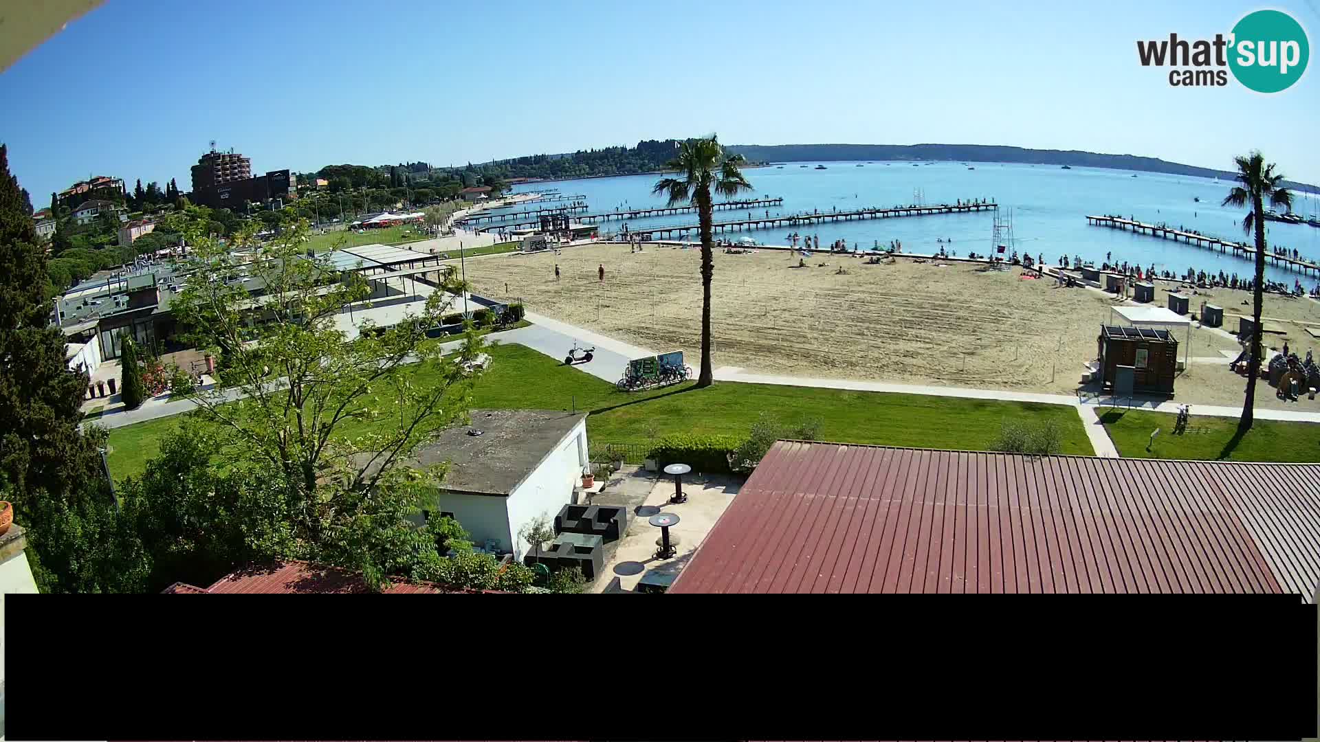 Webcam live Beach in Portorož