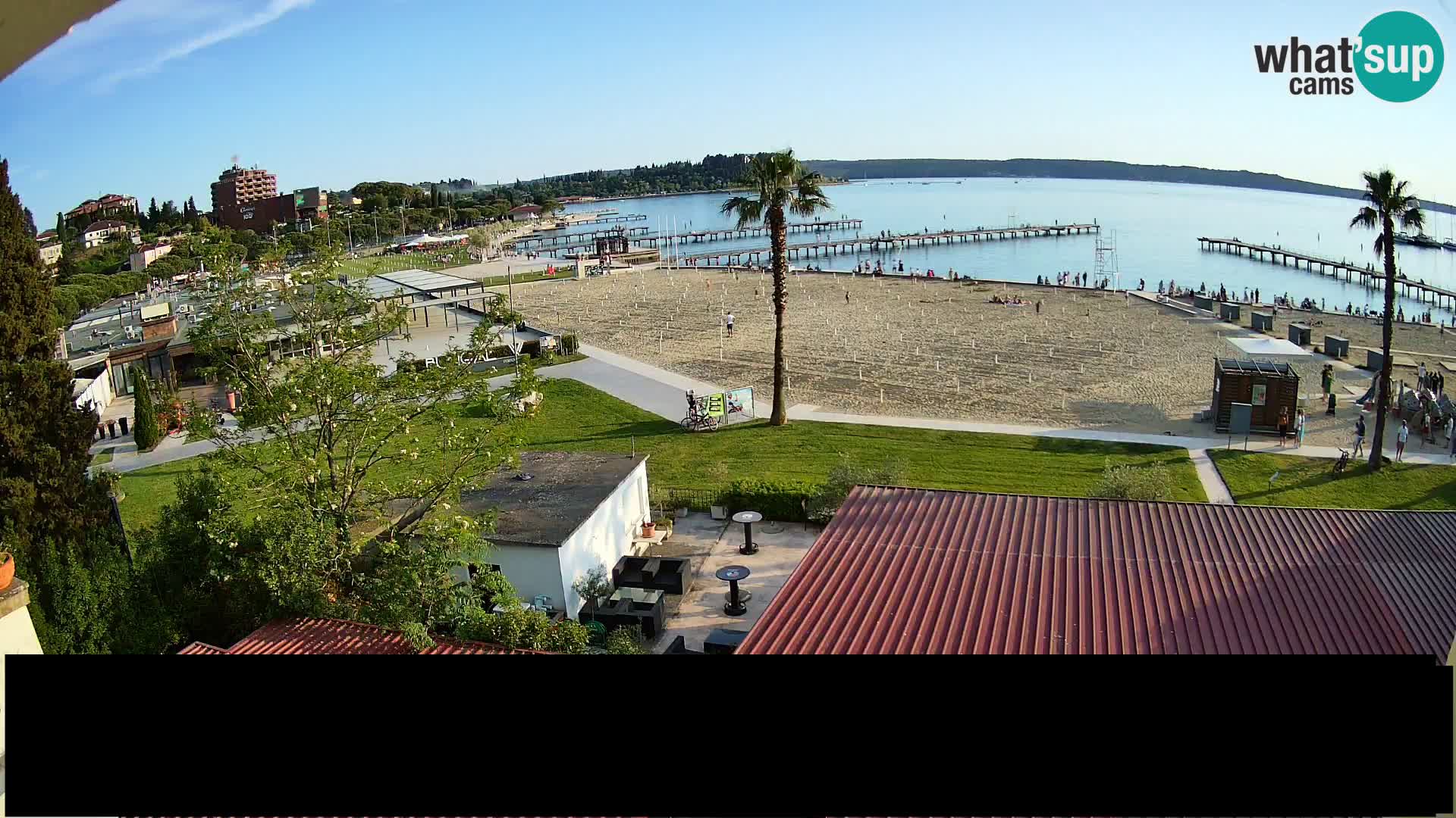 Livecam Portorož beach