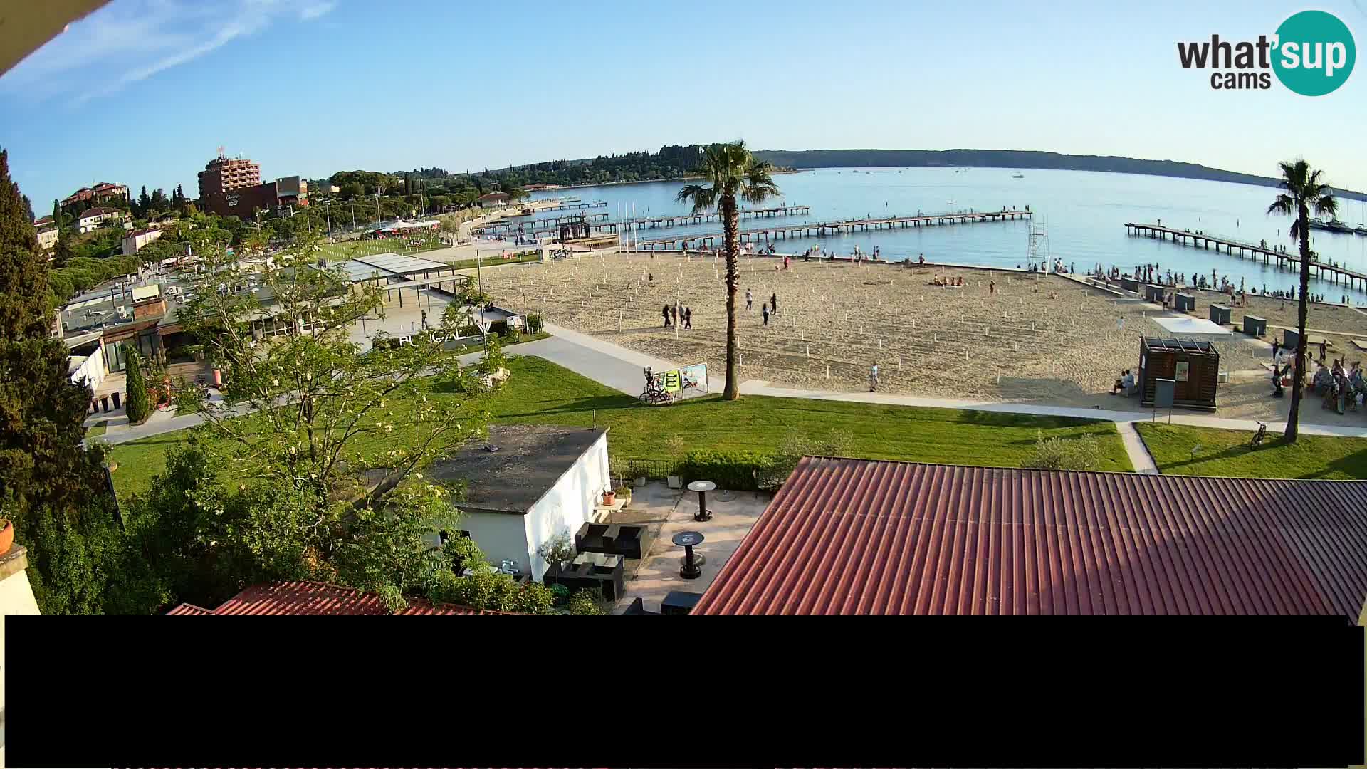 Webcam Live Plage à Portorož