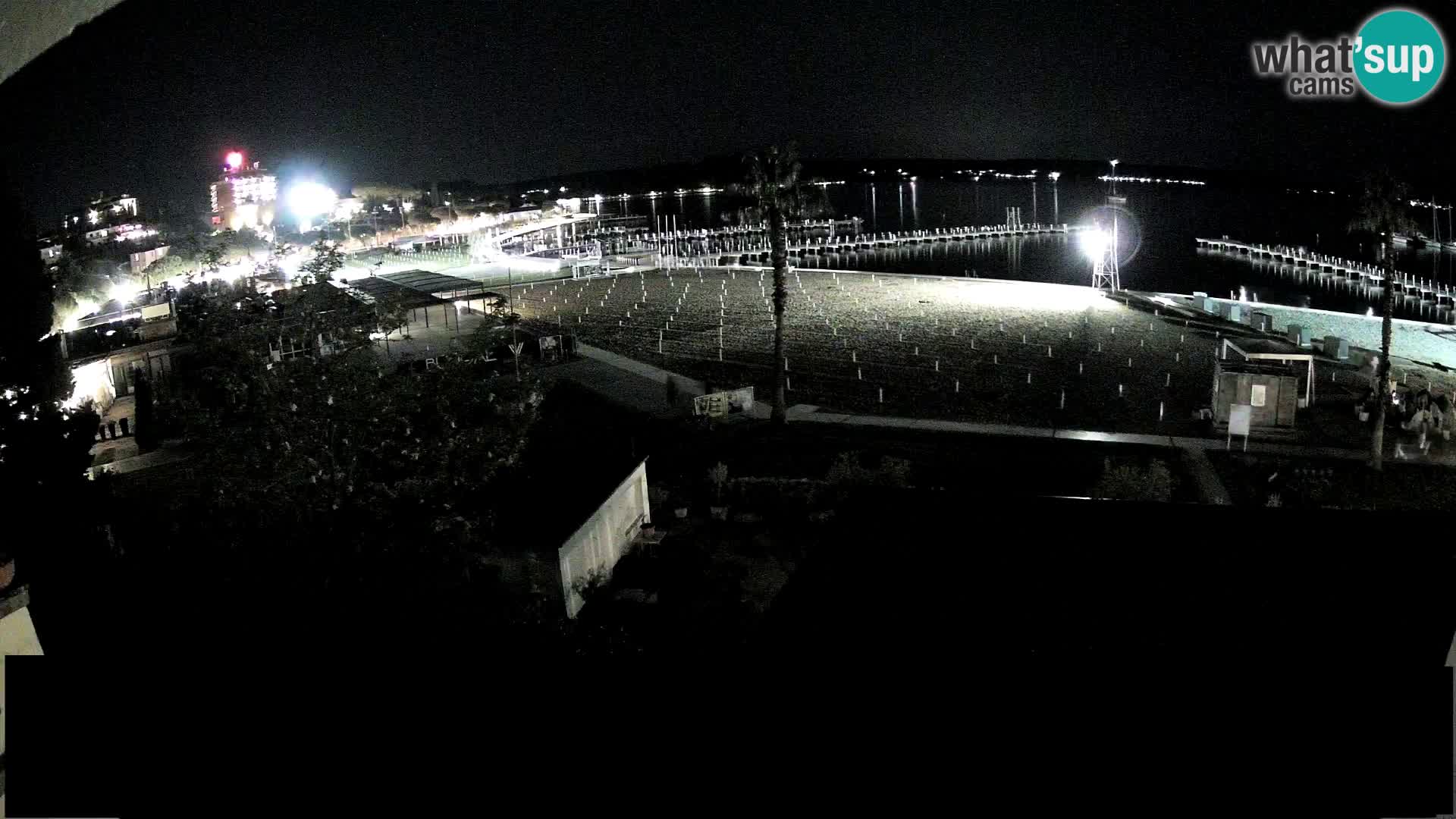 Webcam Live Spiaggia di Portorose