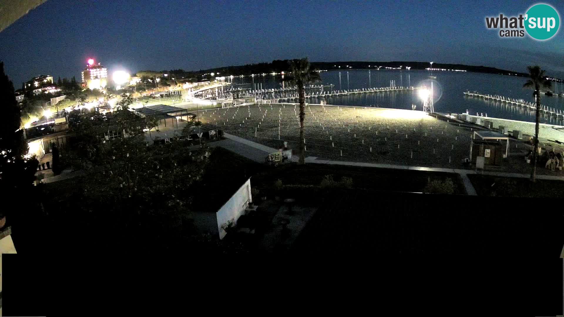 Webcam Live Spiaggia di Portorose