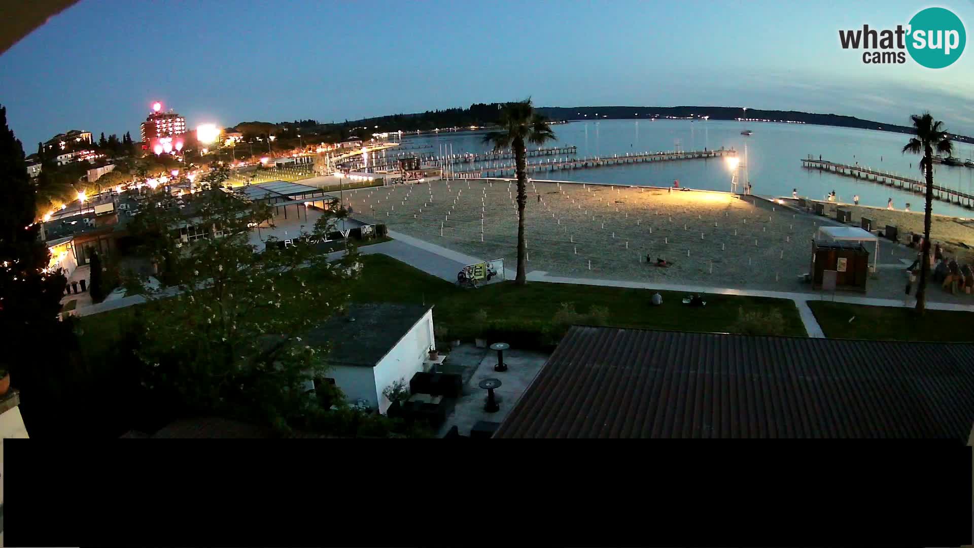 Webcam Live Strand in Portorož