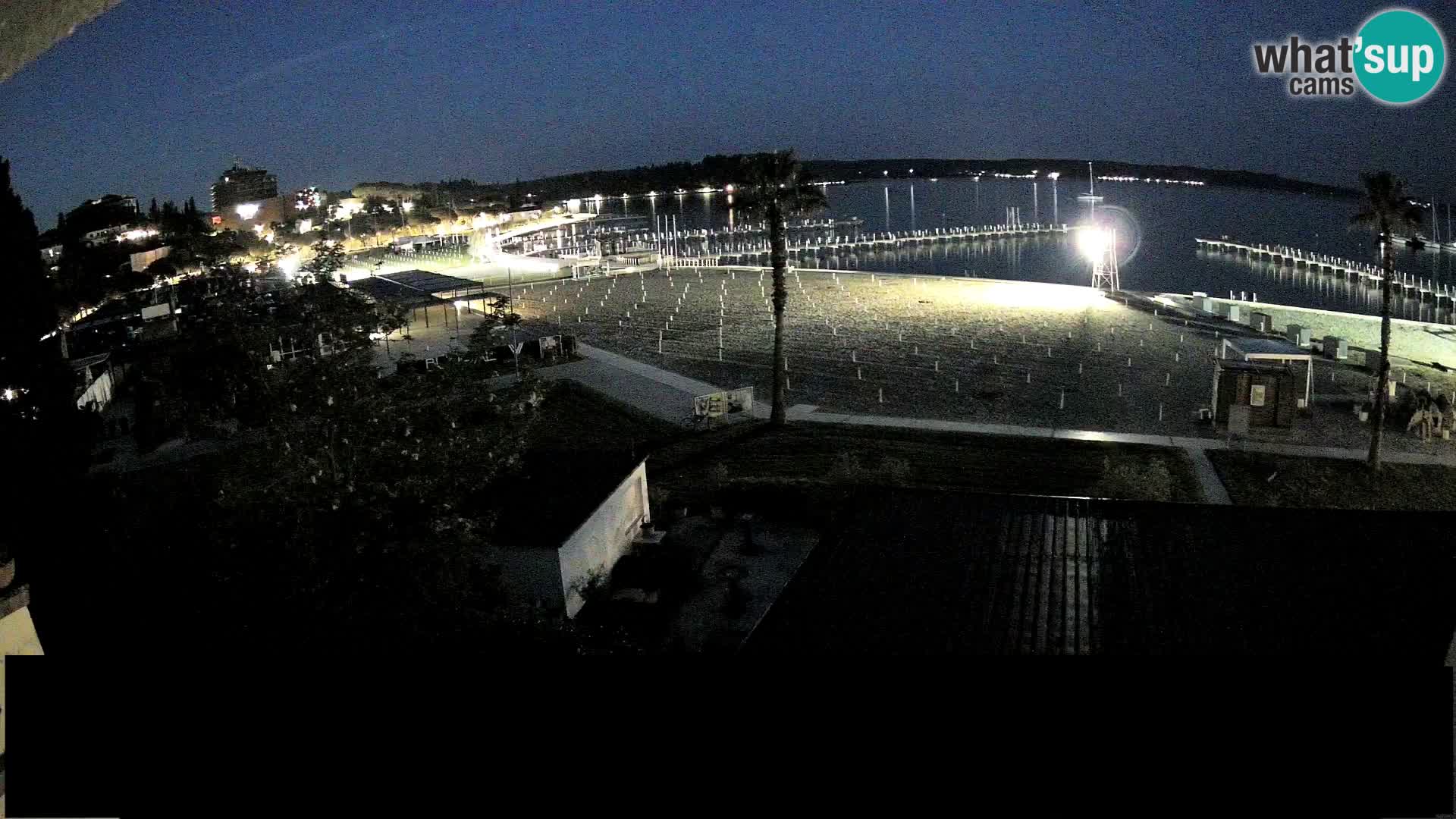 Spletna kamera plaža Portorož
