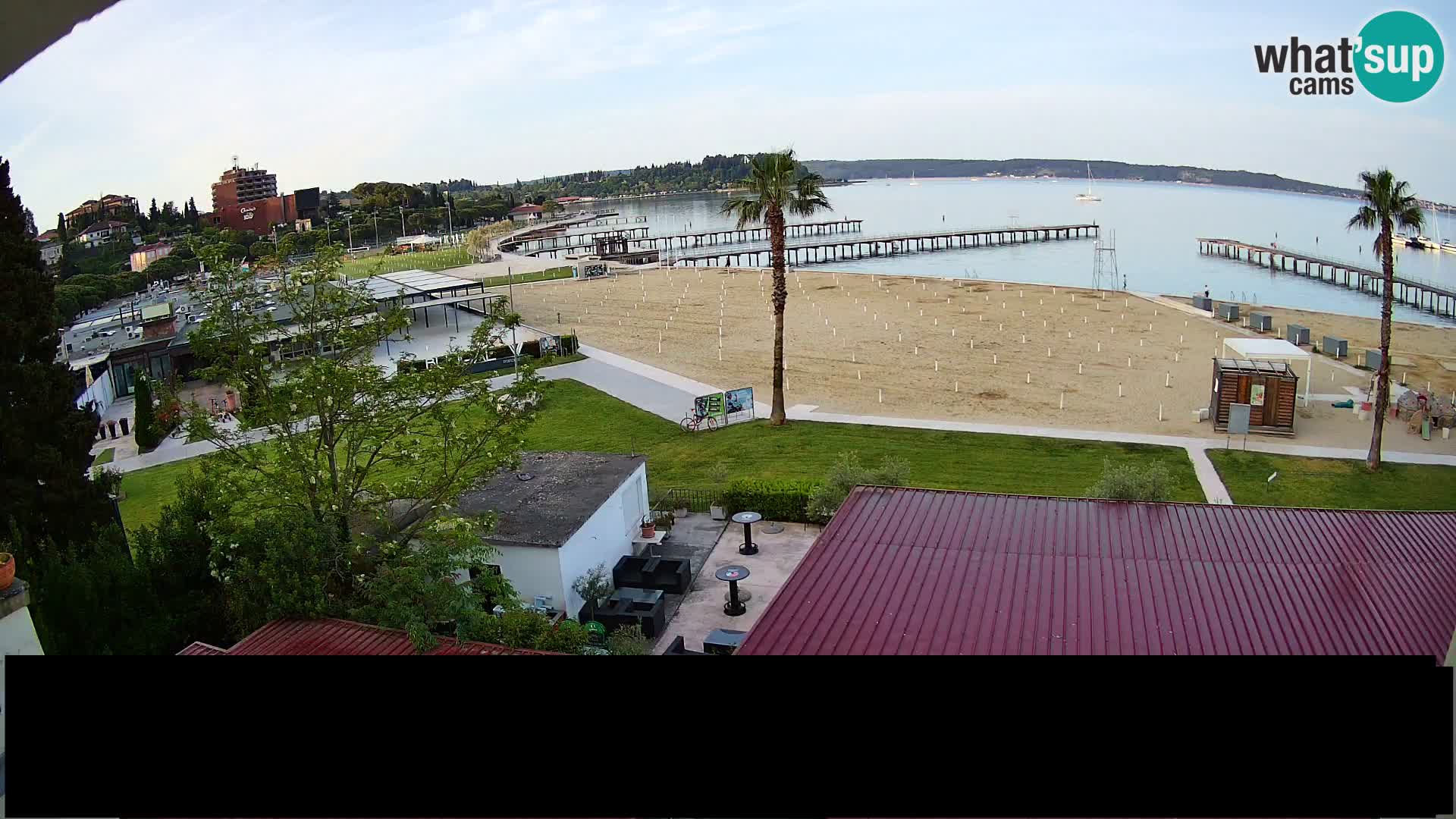Webcam Live Spiaggia di Portorose