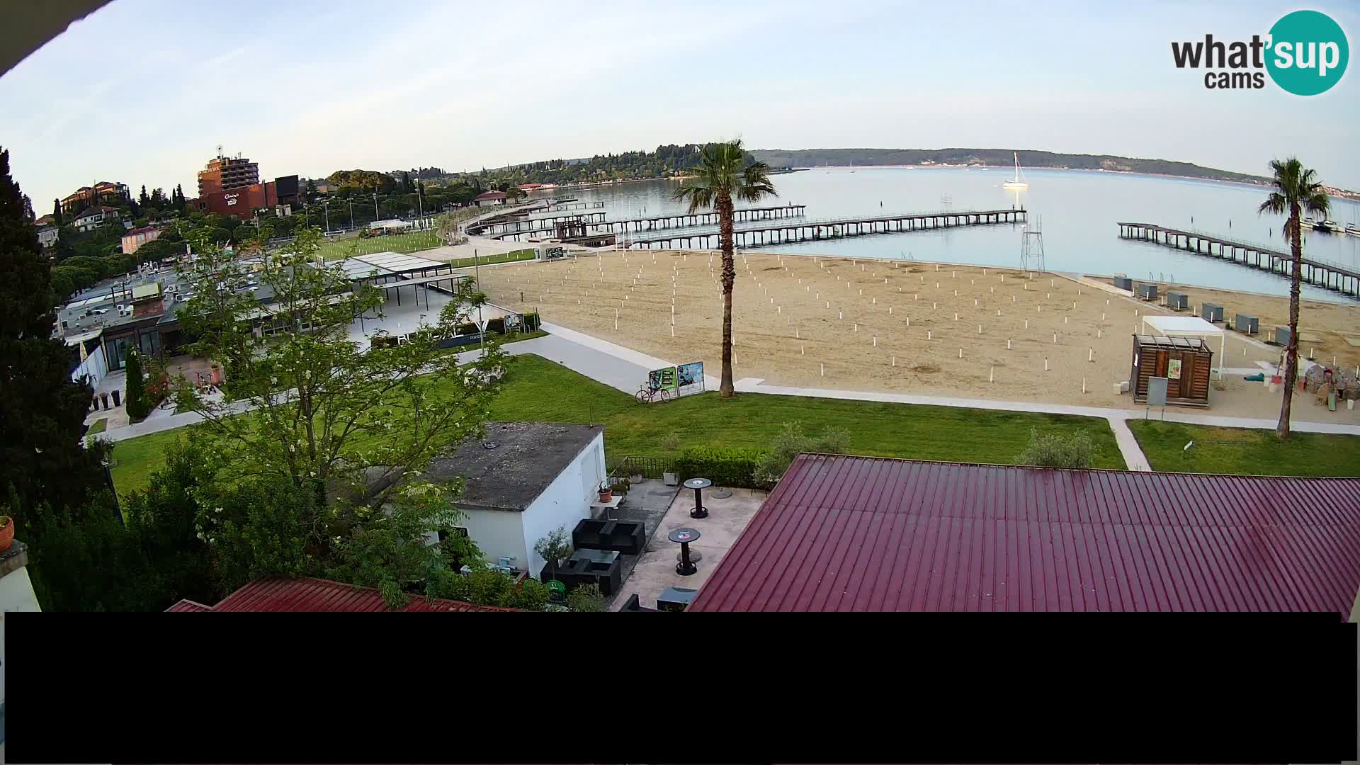 Livecam Portorož beach