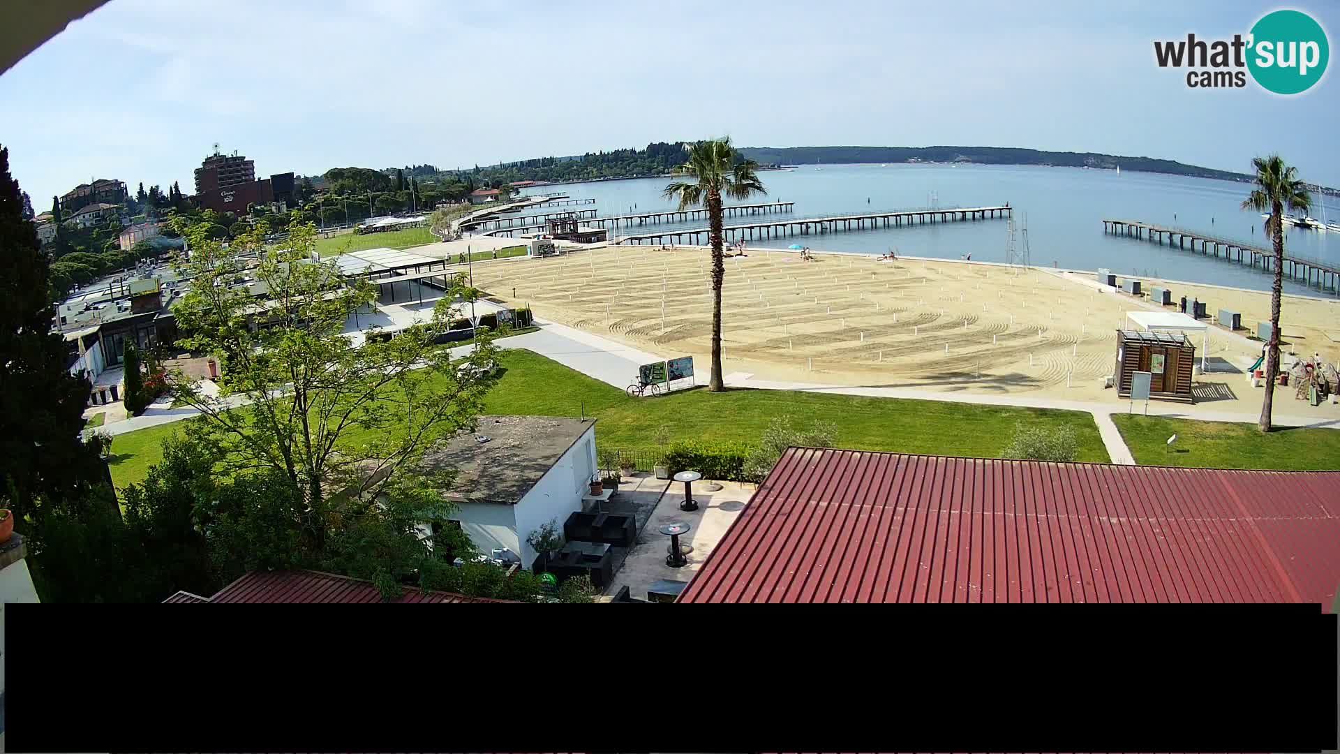 Webcam Live Strand in Portorož