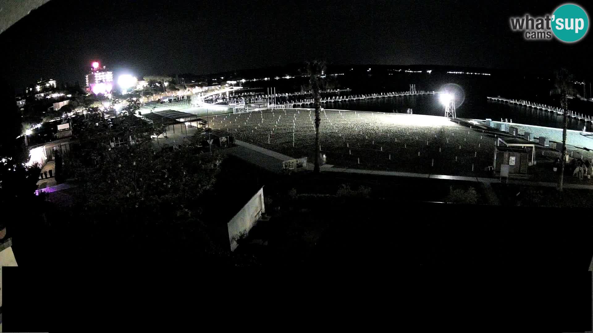 Webcam live Playa Portorož – Caffe Karamela