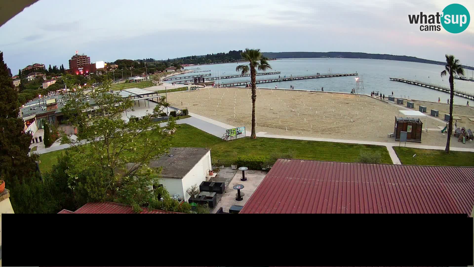 Webcam live Beach in Portorož