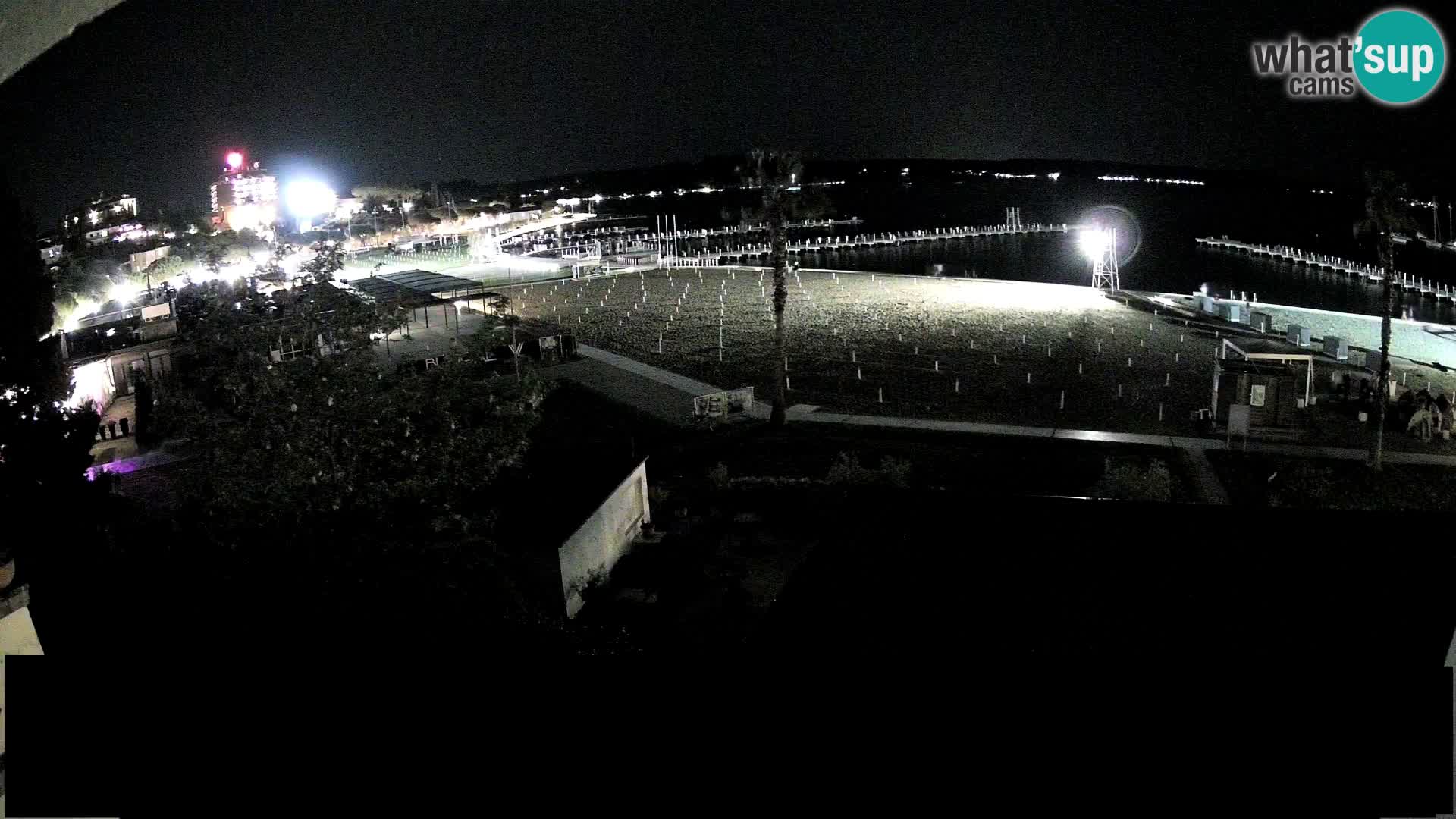 Spiaggia di Portorose live webcam