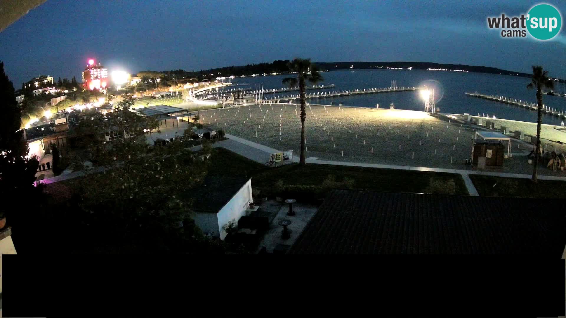 Webcam Portorož Strand – Karamela bar