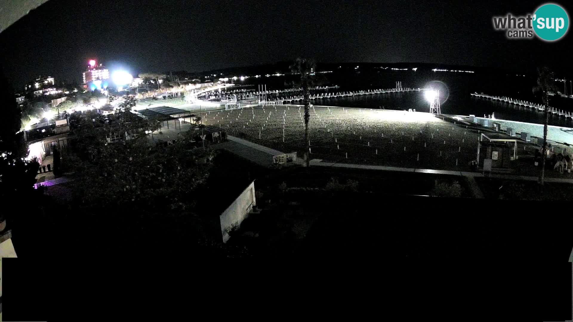 Webcam live Plage Portorož – Caffe Karamela