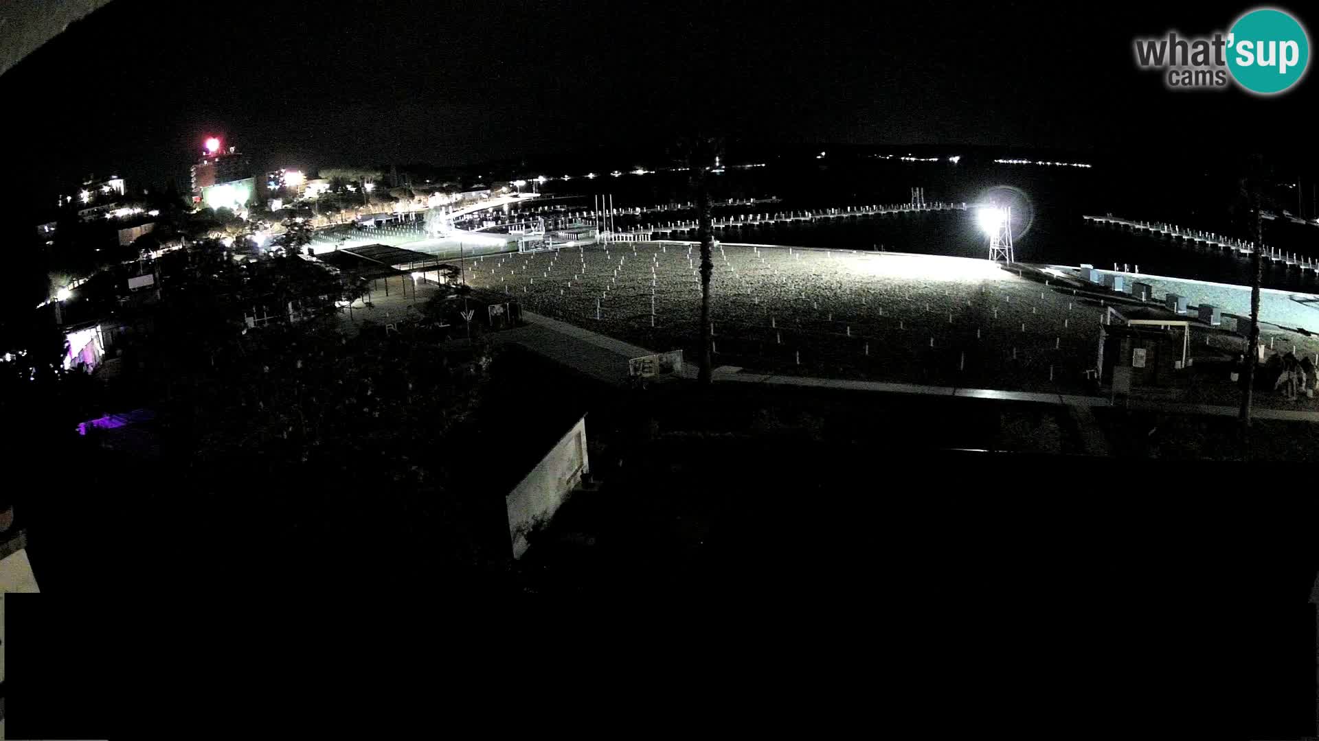 Plage Portorož live cam