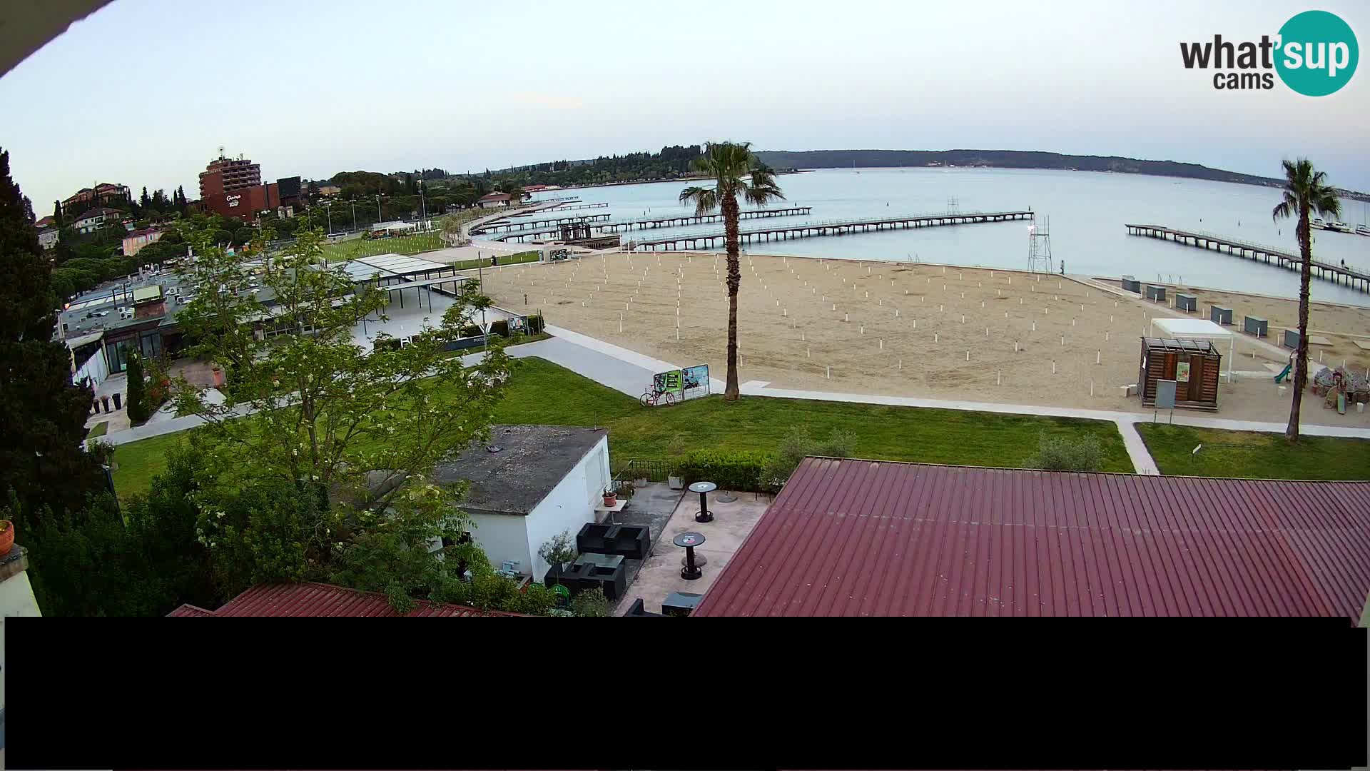 Plaža Portorož web kamera