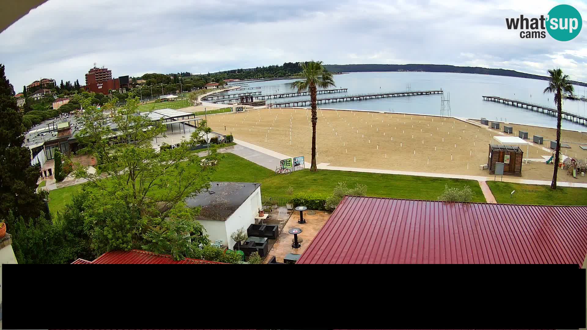 Livecam Portorož beach