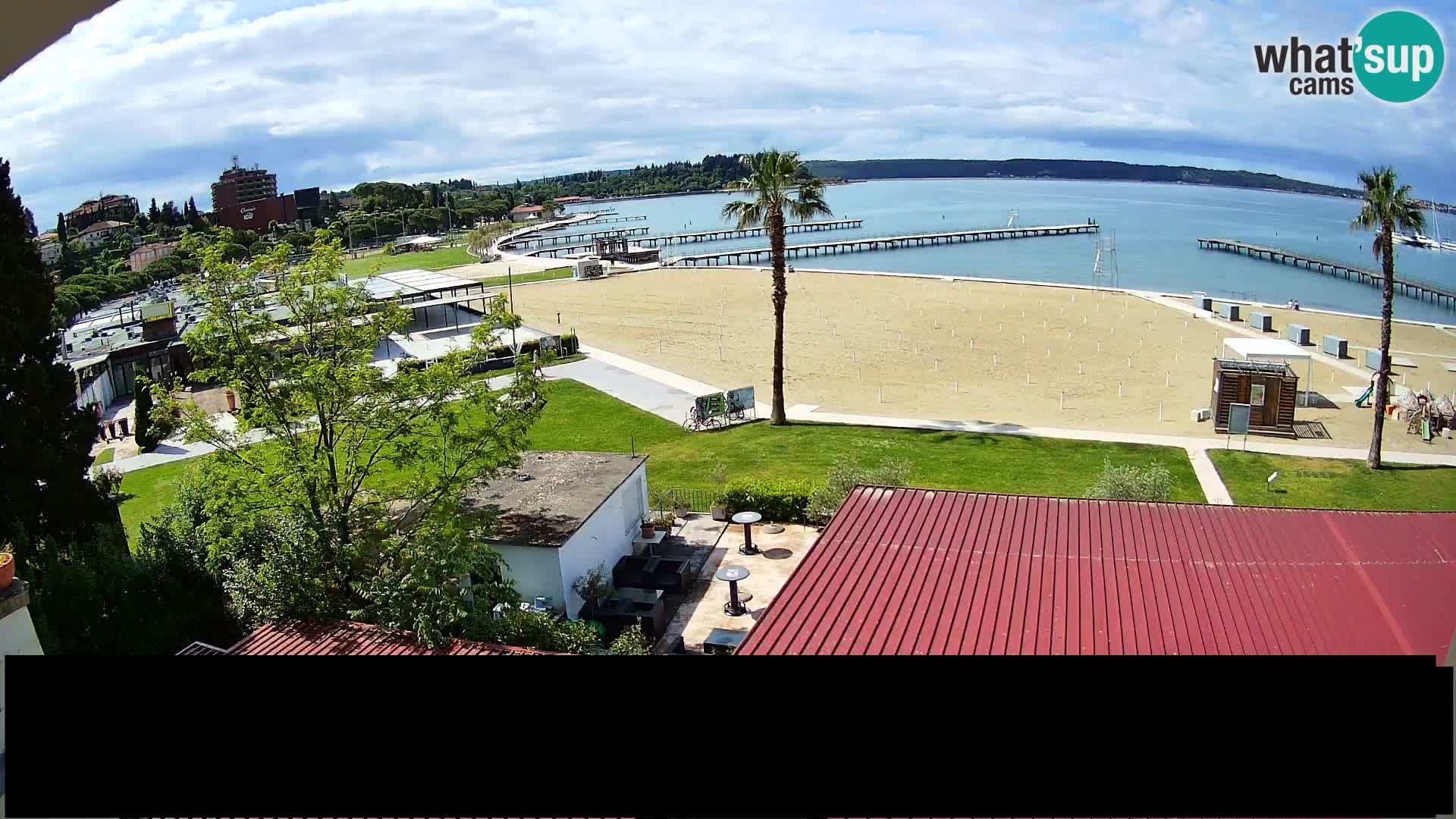 Web Kamera Plaža u Portorožu