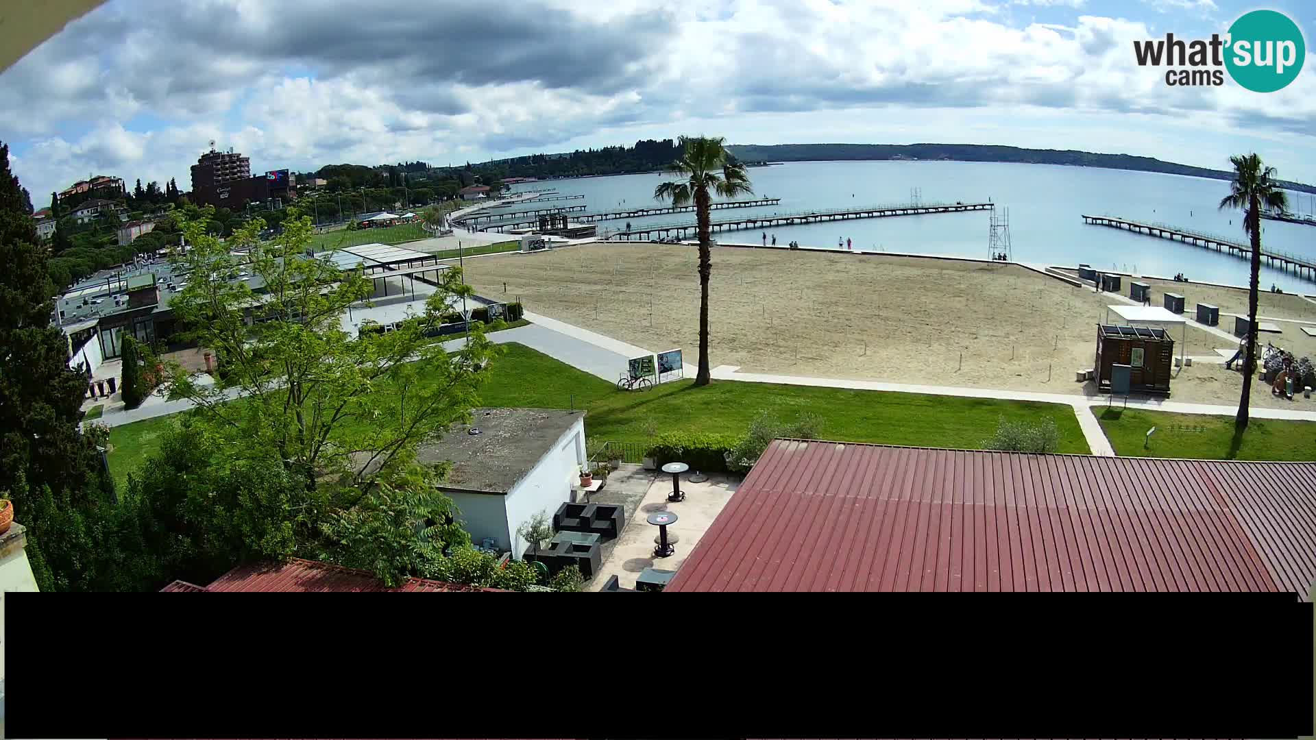 Web Kamera Plaža u Portorožu