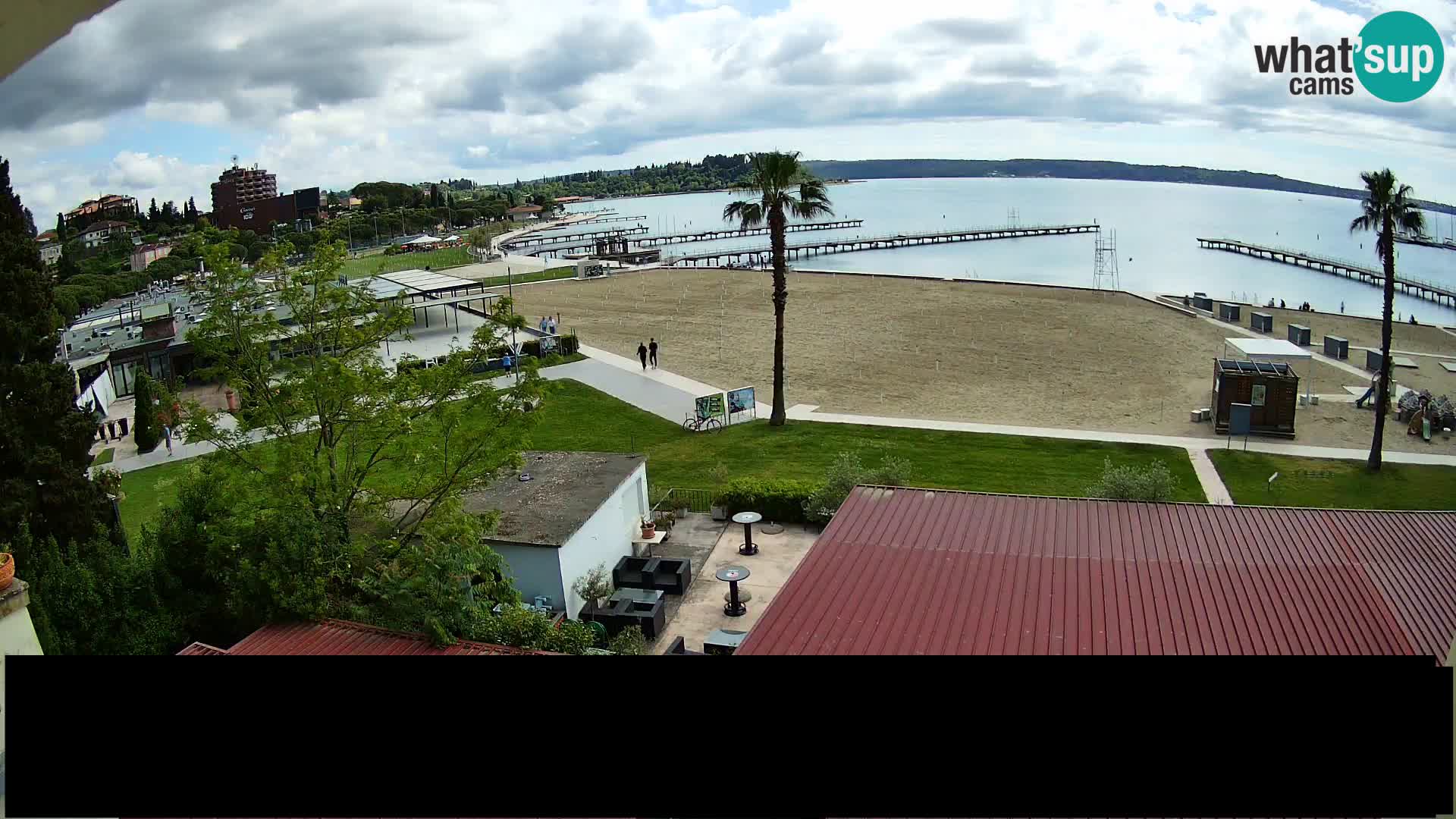 Webcam Live Spiaggia di Portorose