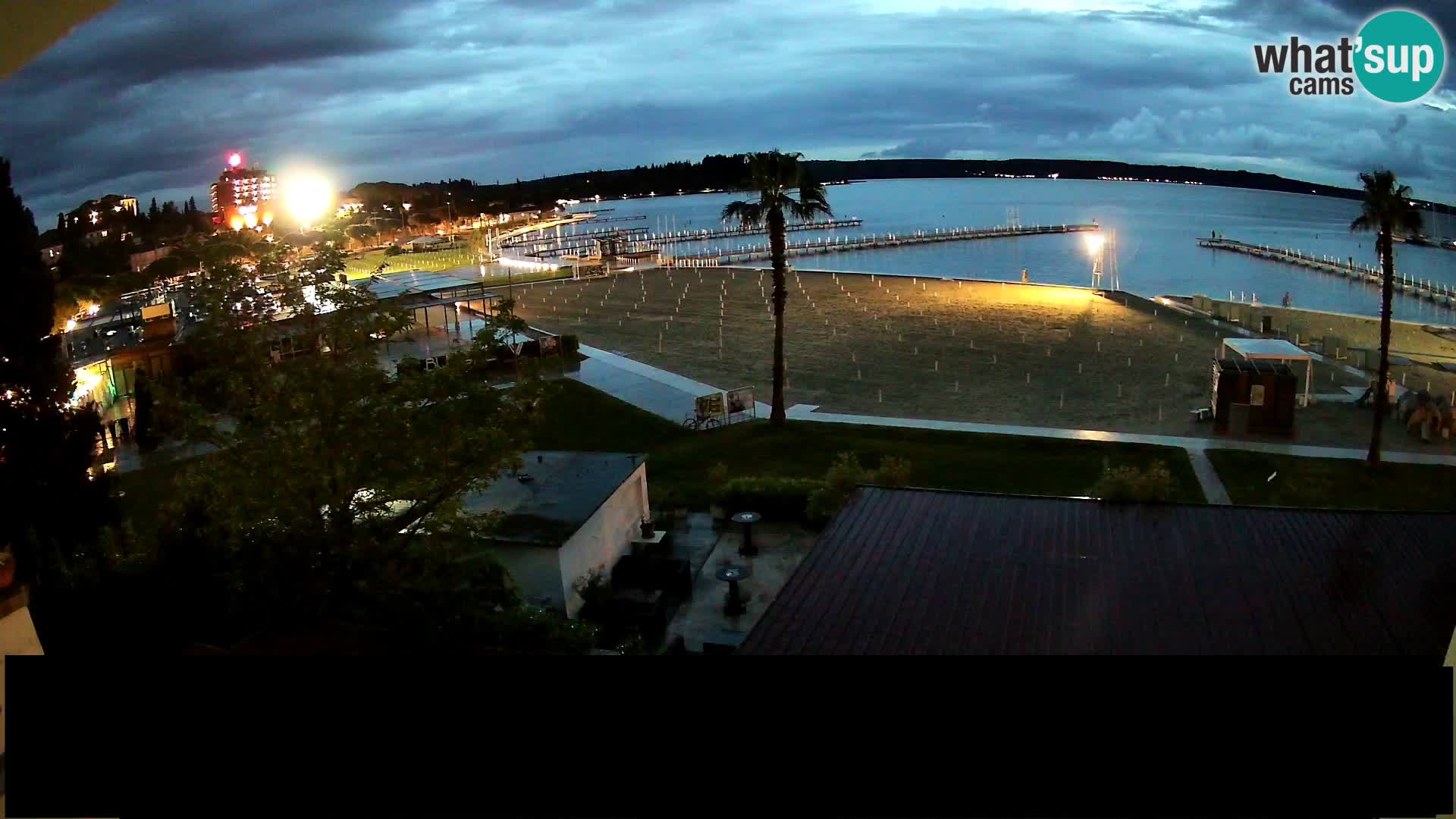 Webcam Portorož Strand – Karamela bar