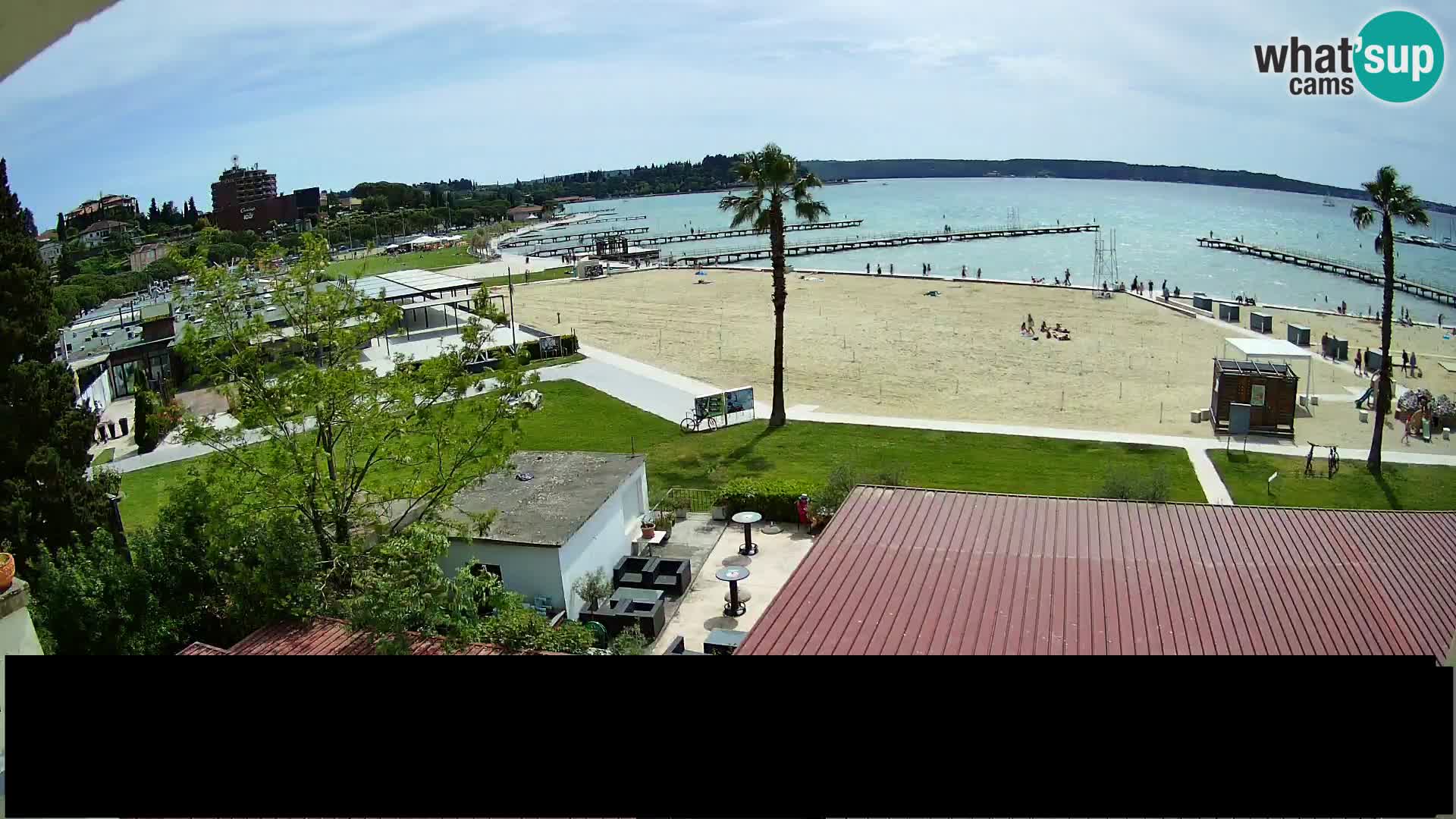 Webcam spiaggia Portorose – Caffe Karamela