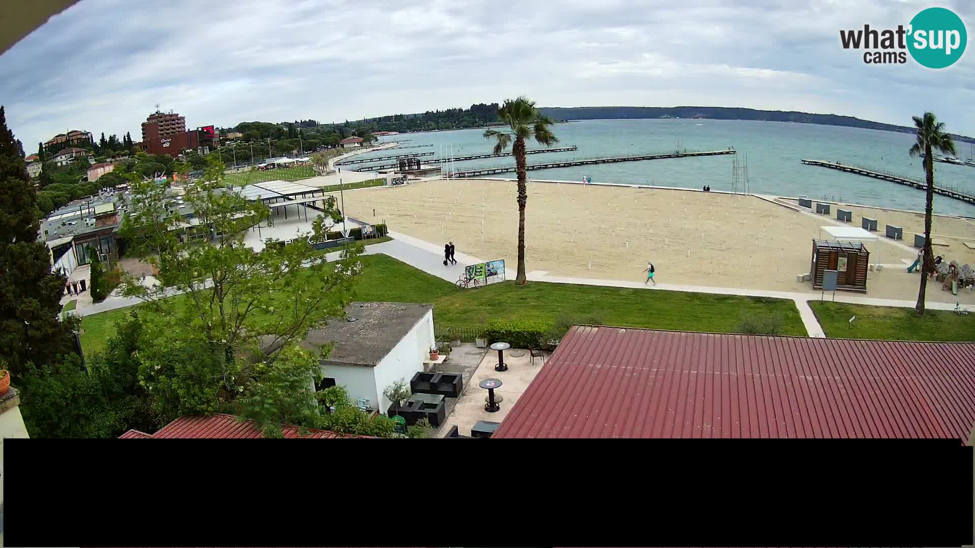 Webcam Live Spiaggia di Portorose