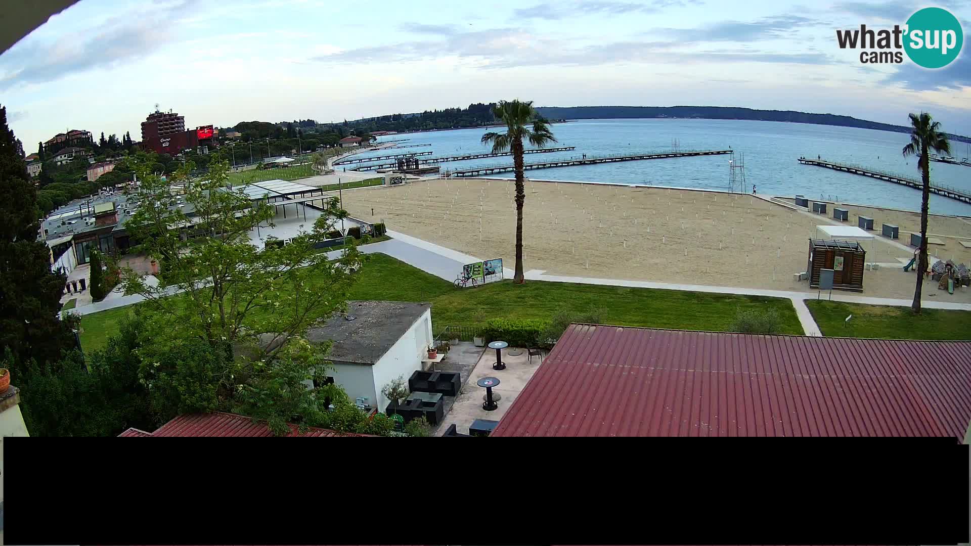 Webcam Live Plage à Portorož