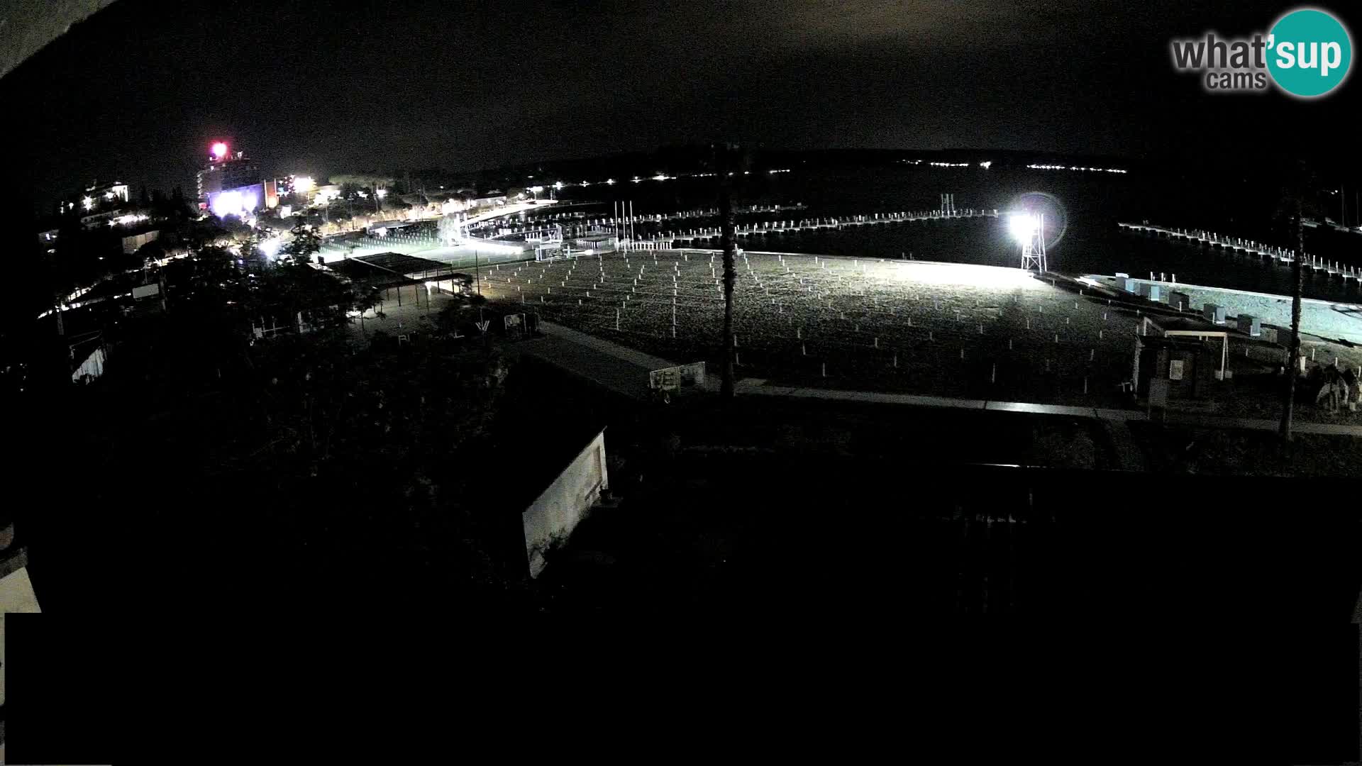 Plage Portorož live cam