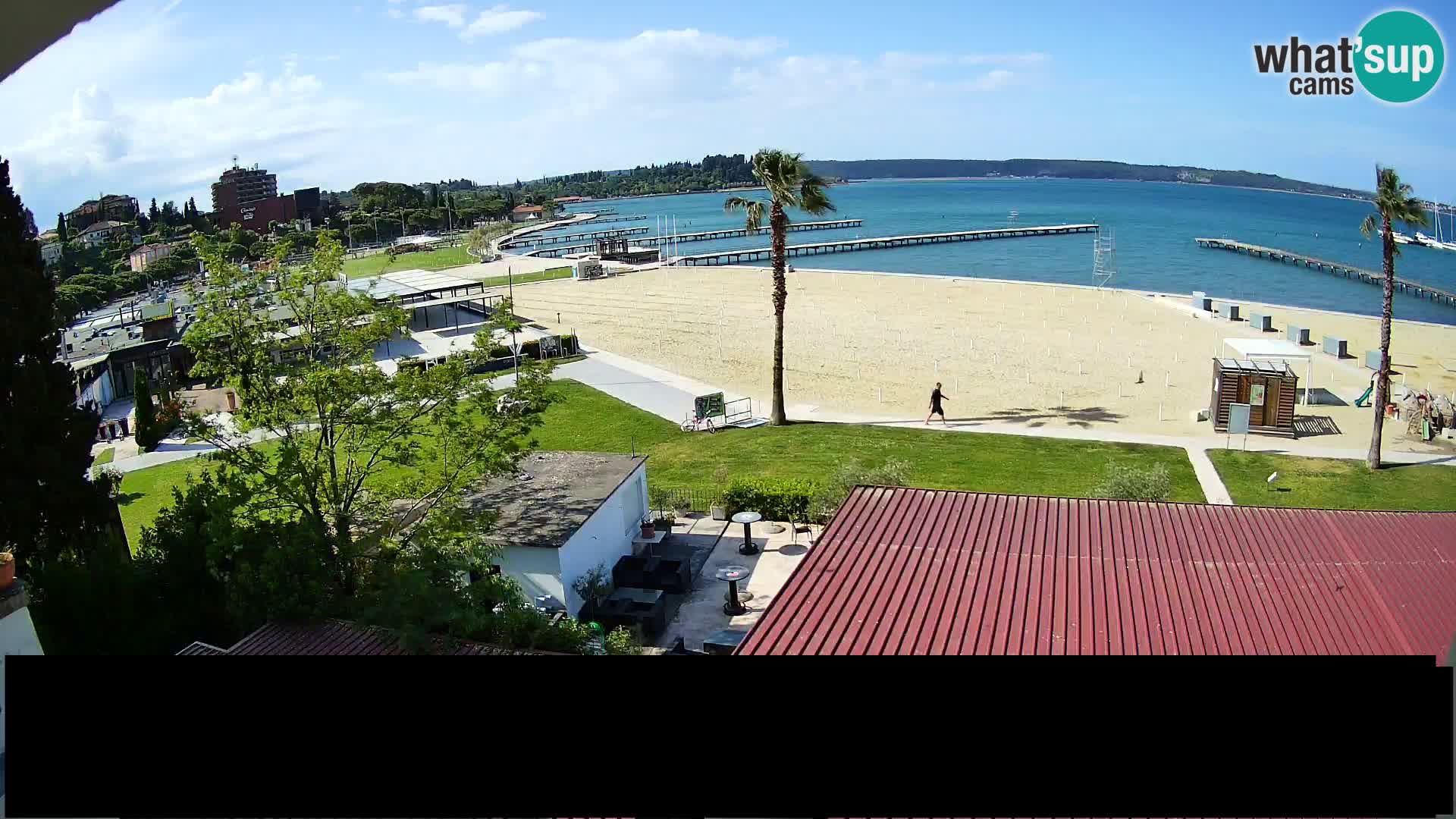 Webcam Live Spiaggia di Portorose