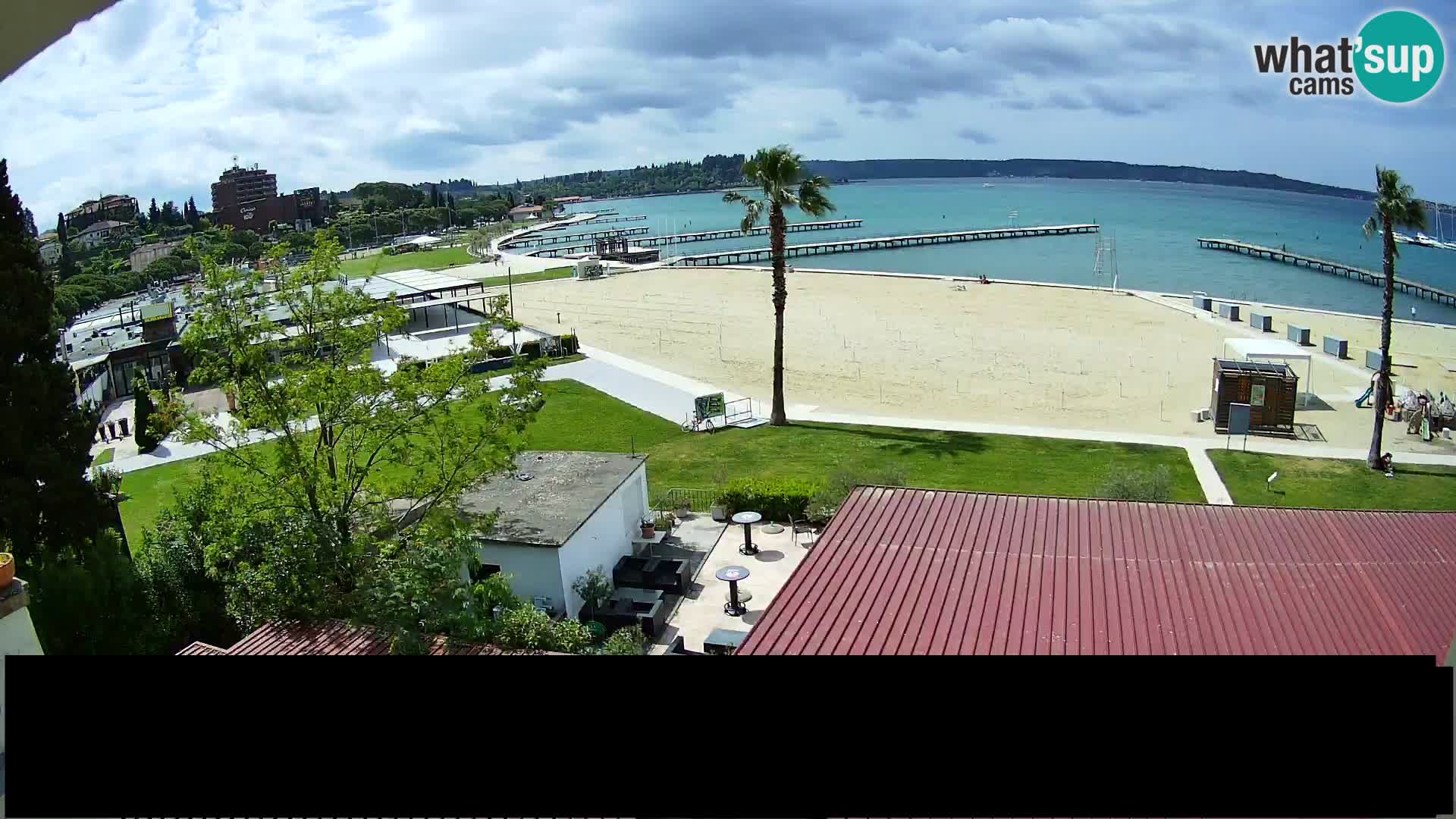 Webcam live Beach in Portorož