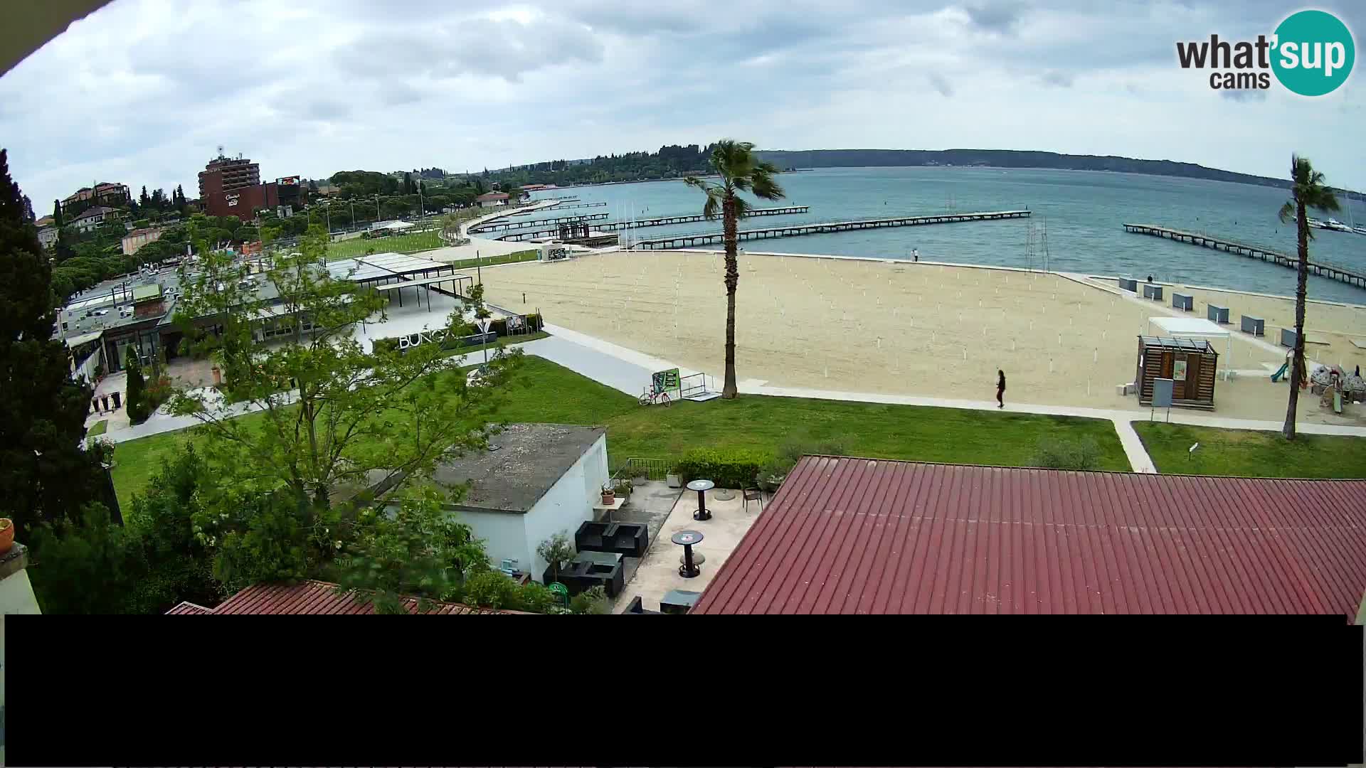 Webcam Live Spiaggia di Portorose
