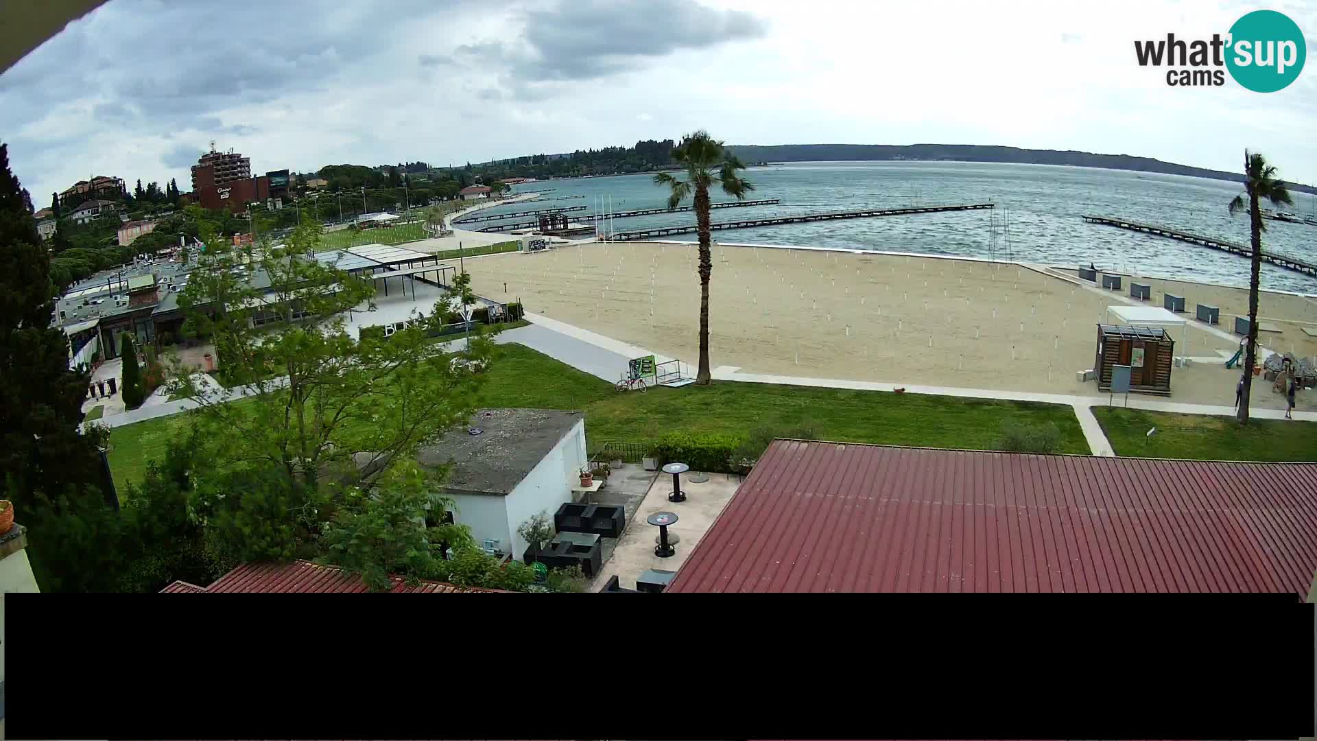 Spletna kamera plaža Portorož